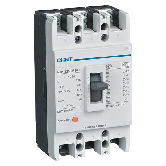 NM1-250S/3300 225A 225AT 250AF TYPE S-3 POLE MOULDED CASE CIRCUIT BREAKERS- MCCB
