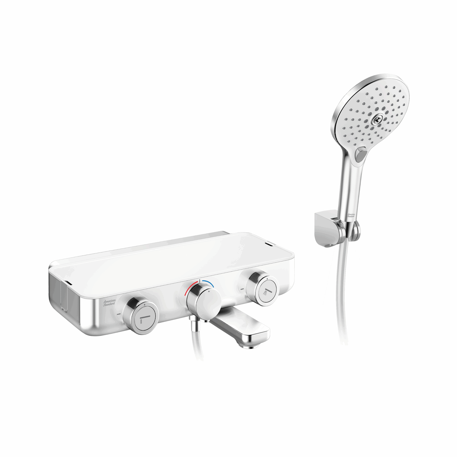 LIXIL EasySET Exposed B&S Auto Temperature Mixer (with HS) FFAS4954.601