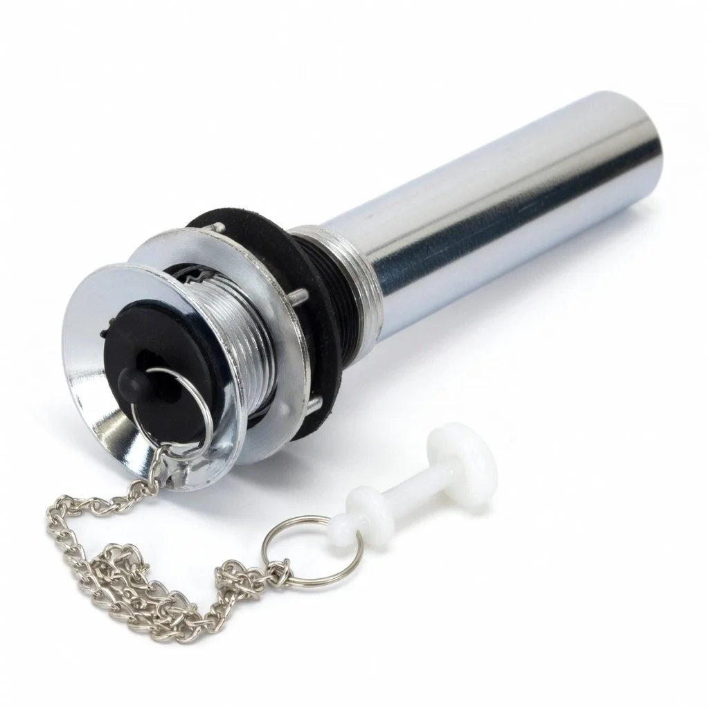 SHARK SF1110 ABS Basin PO Plug 1-1/4" Chrome Plated