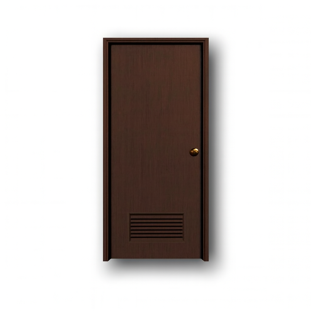 PLAIN DOOR DBA DARK BROWN W LOUVER AND DOOR KNOB.png