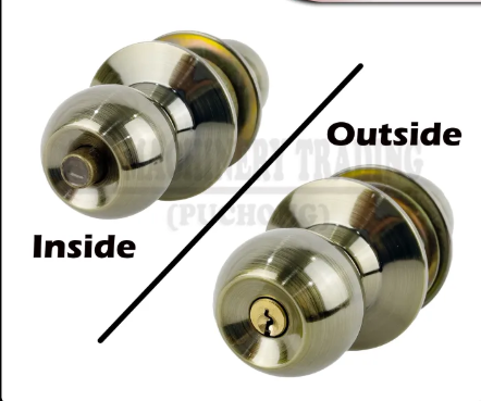 Regina RG-5871AB Cylindrical Entrance Lockset AB