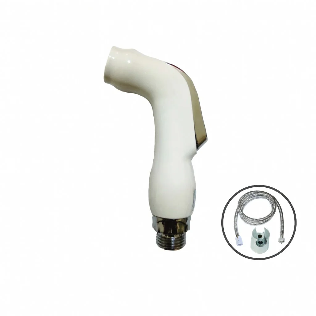 SHARK Sanitary Bidet White Chrome Handle