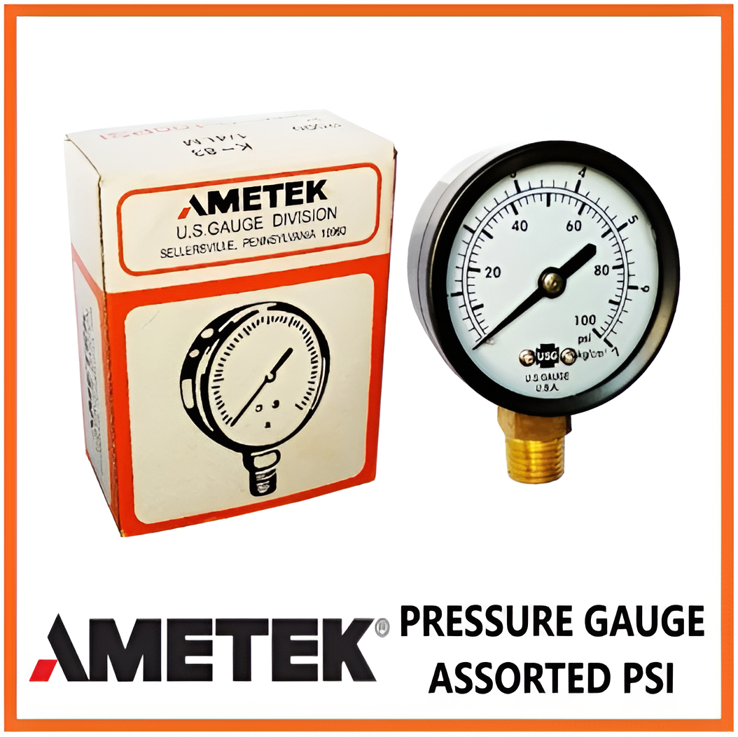 AMETEK PRESSURE GAUGE 100psi APG2-100