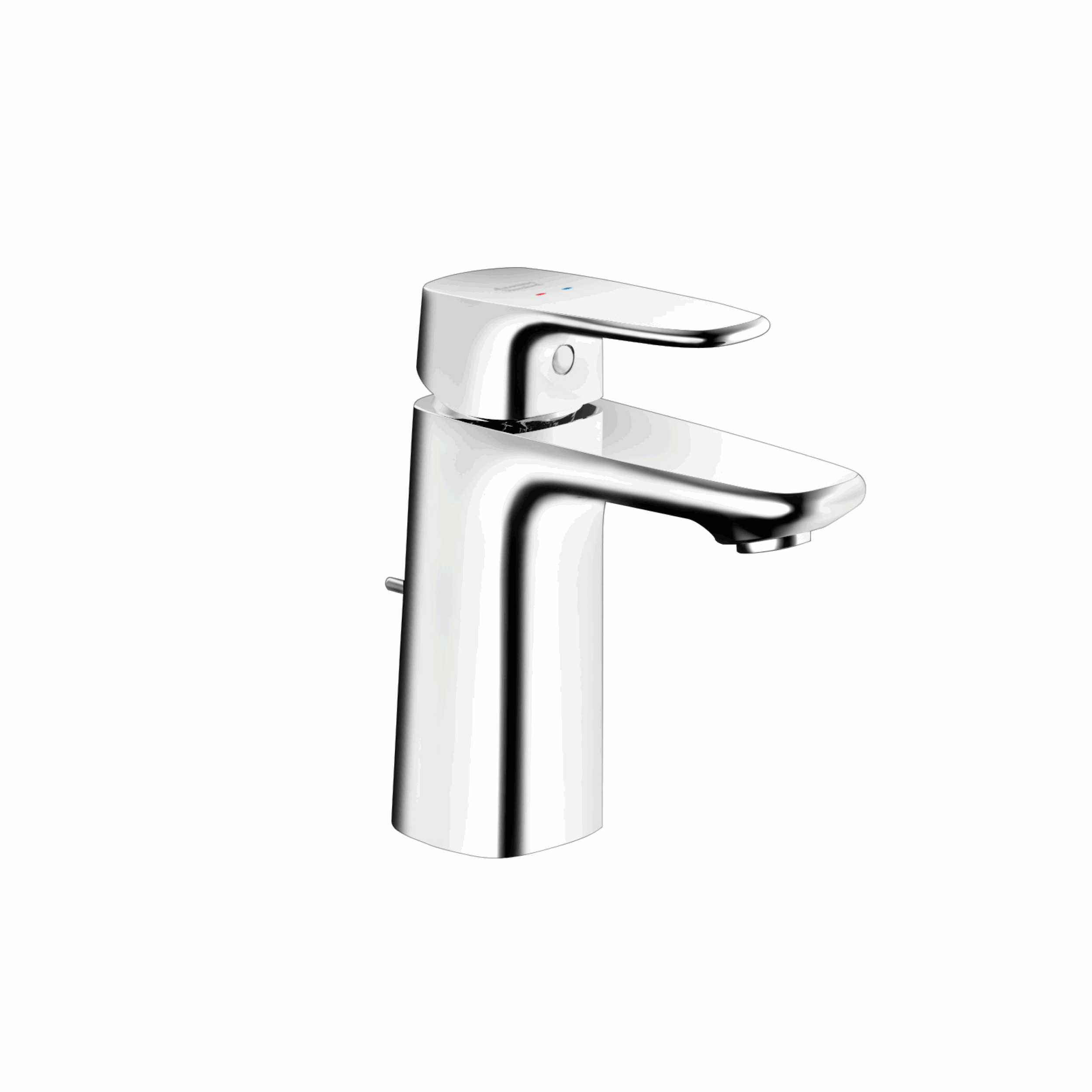 LIXIL Signature Single Hole Basin Mixer With Pop-up Drain FFAS1701