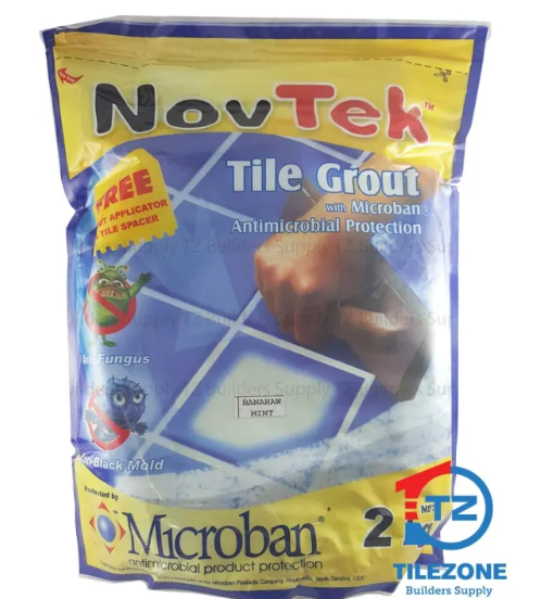 NOVTEK TILE GROUT W/ MICROBAN STANDARD COLORS
