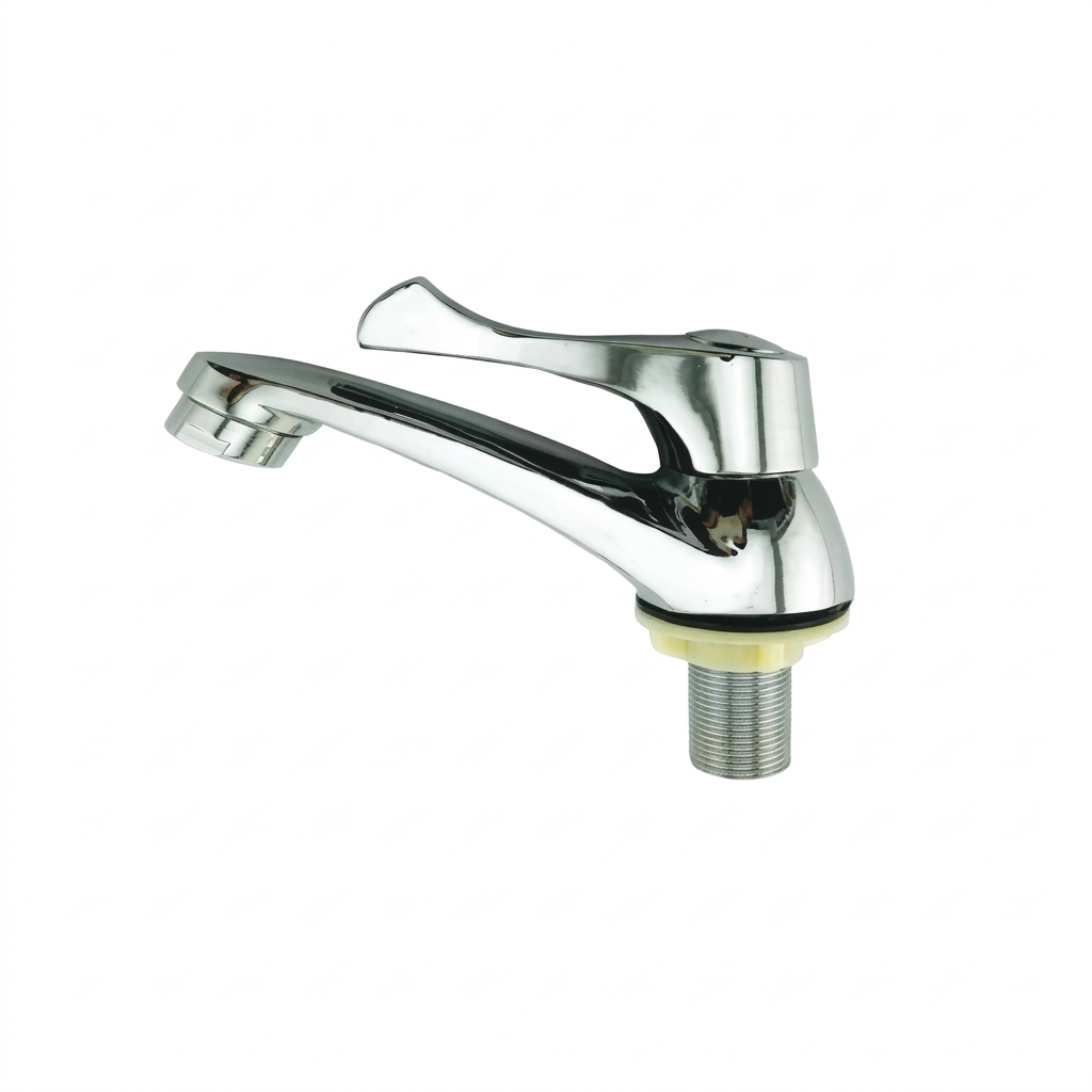 SHARK Lavatory Faucet (Chrome Plated / Brushed Nickel)