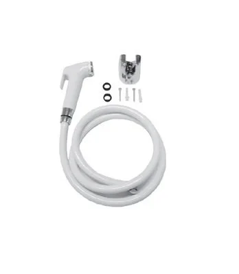 LIXIL Plastic White Hygienic Douche w/ White Hose TP404-WT