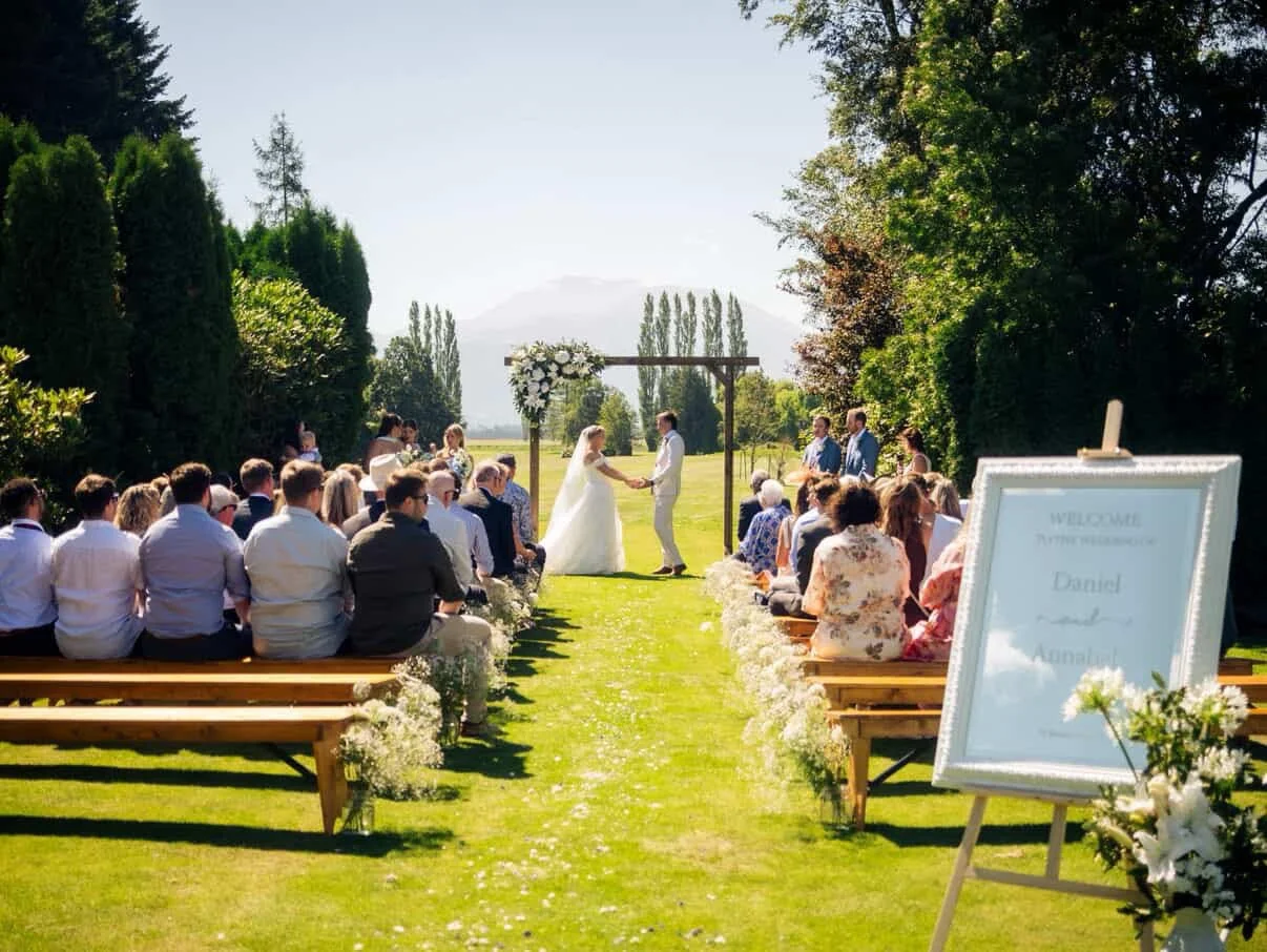Image: Frameboy Wedding Films. Location: Methven Golf Course