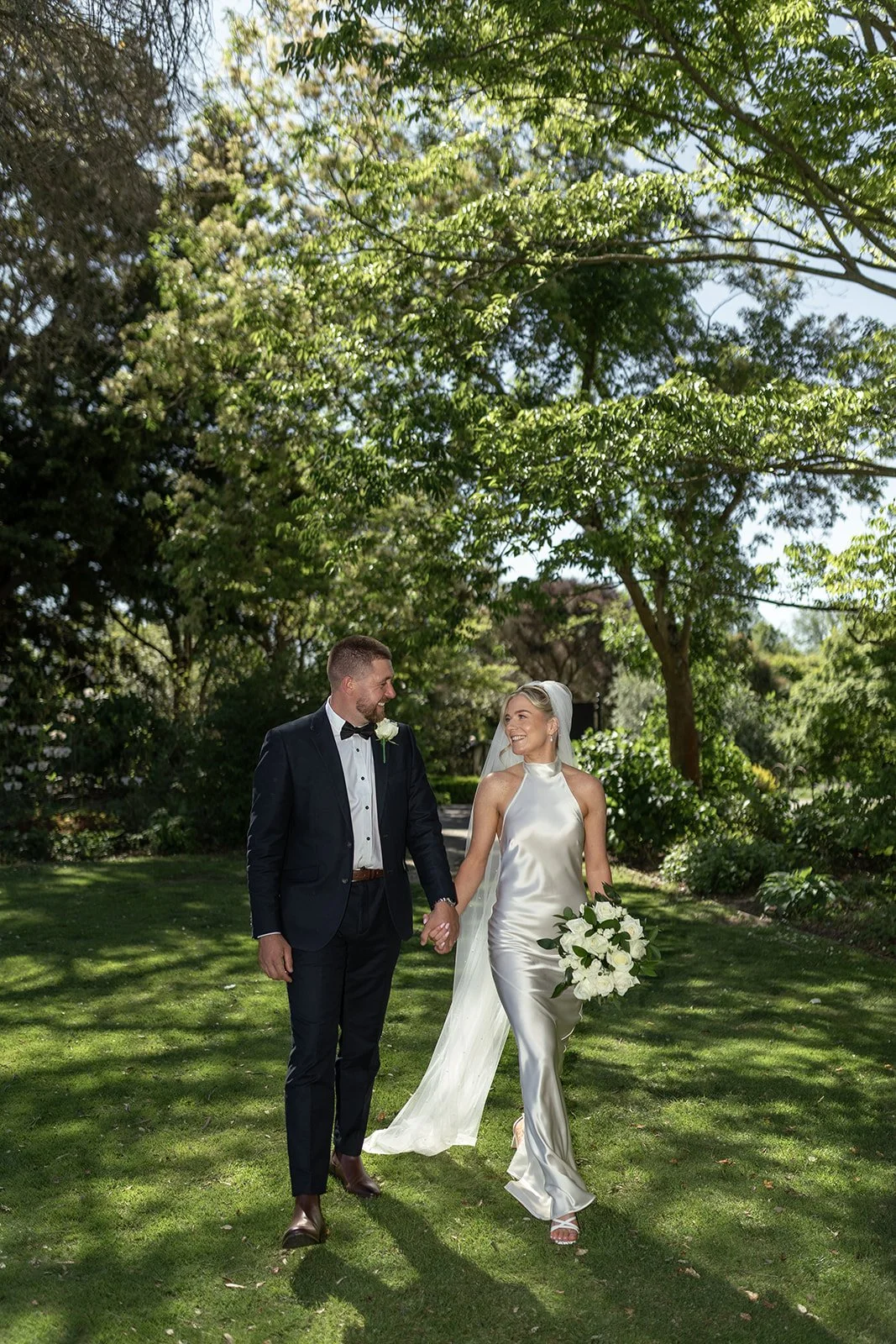 Intimate spring wedding at Mona Vale Gardens followed by a celebration at Ilex Café.