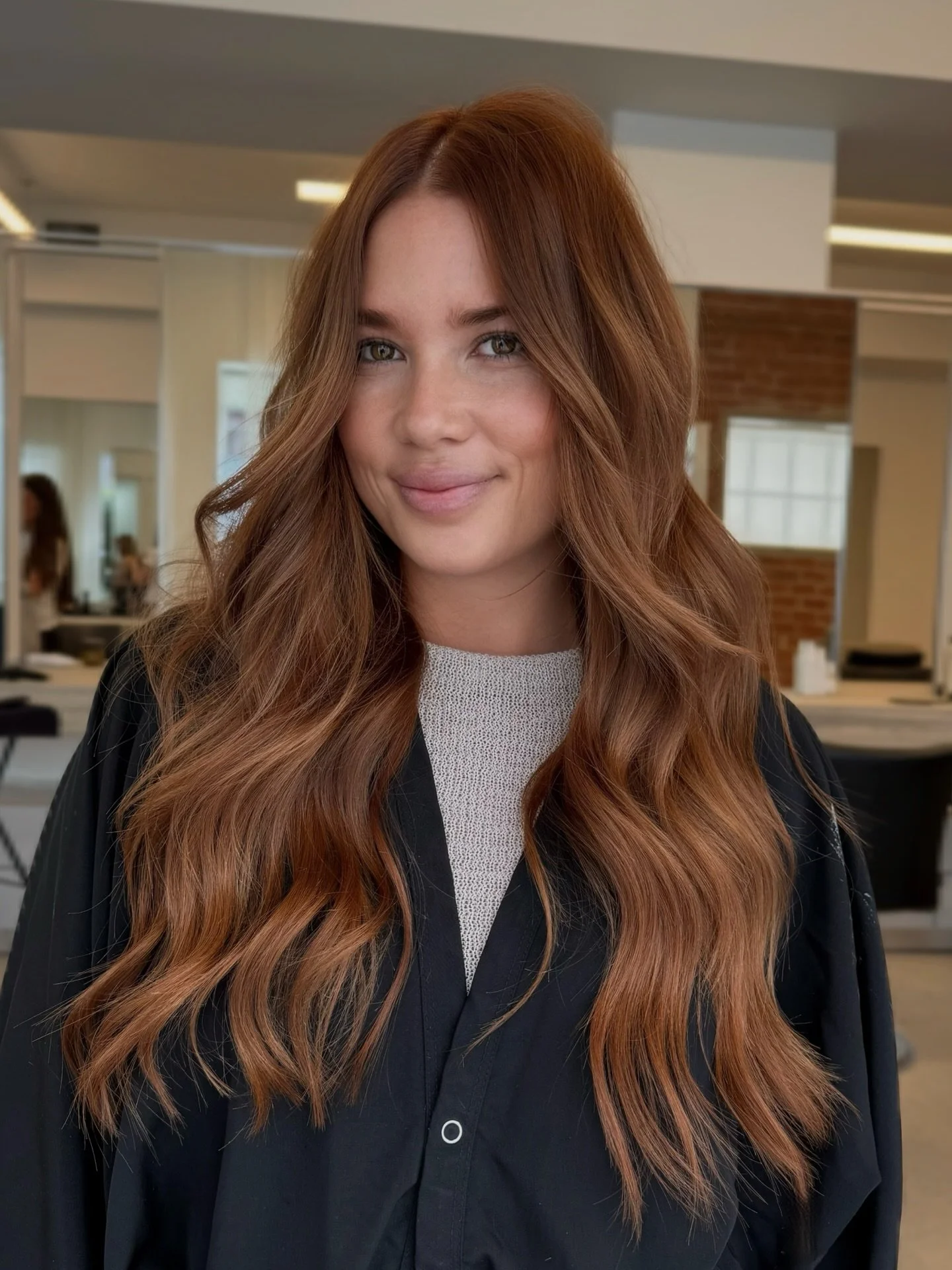 there&rsquo;s a new sexy red out here!!!! added a little extra fullness with @lineonehair for absolute perfection