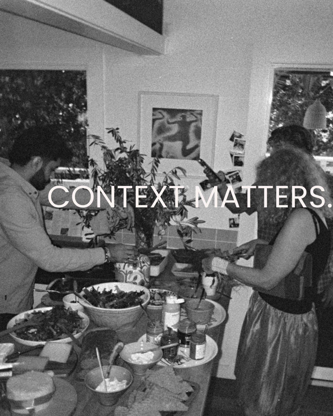 As a nutritionist, people often ask me for my opinion on various health interventions. 

Diet, lifestyle, supplemental, experimental&hellip;

9 times out of 10, my reply is: &ldquo;what&rsquo;s the context?&rdquo;

It&rsquo;s important to consider&he