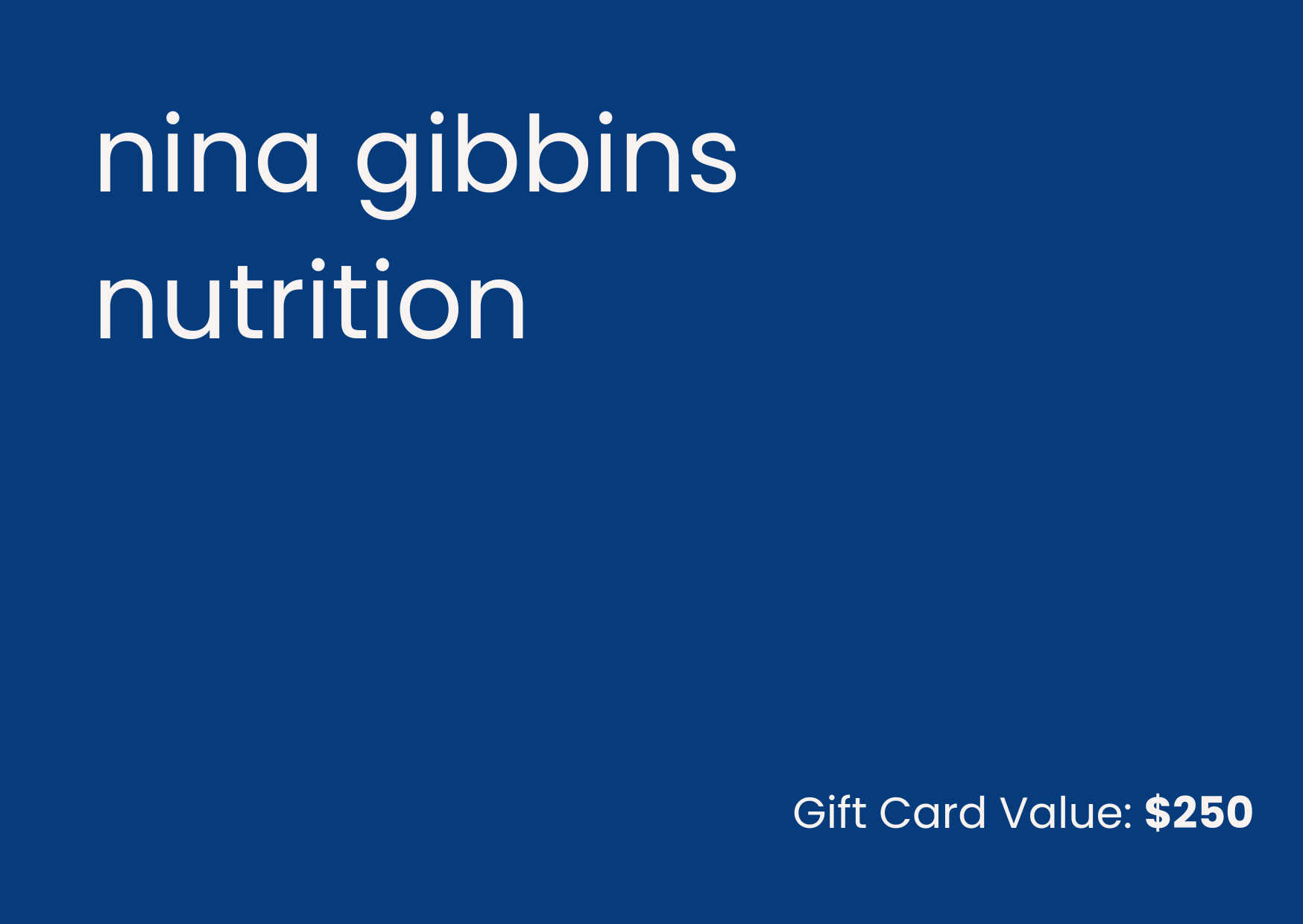 Gift Card