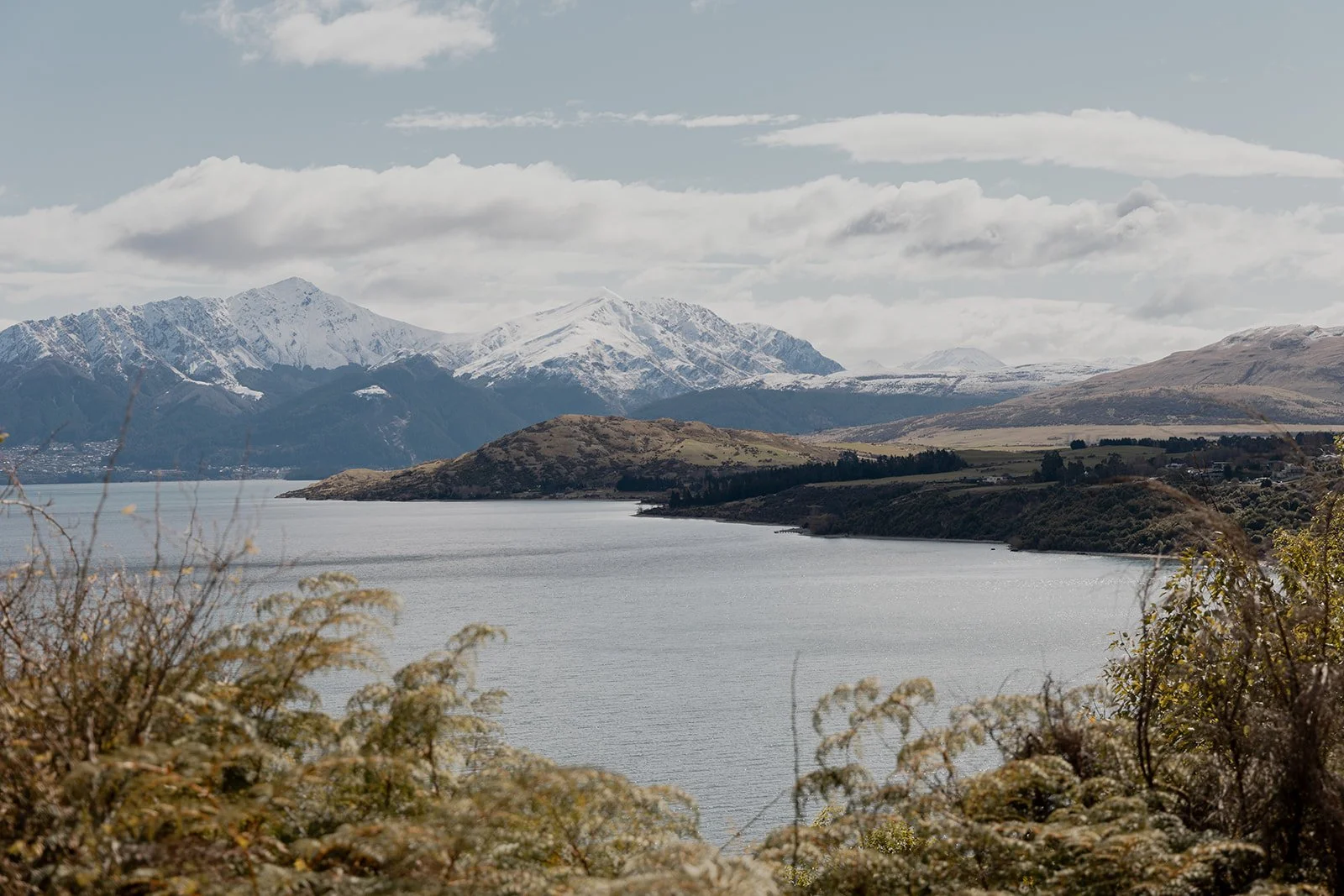 The view over Lake Wakatipu home of Otago Homes.