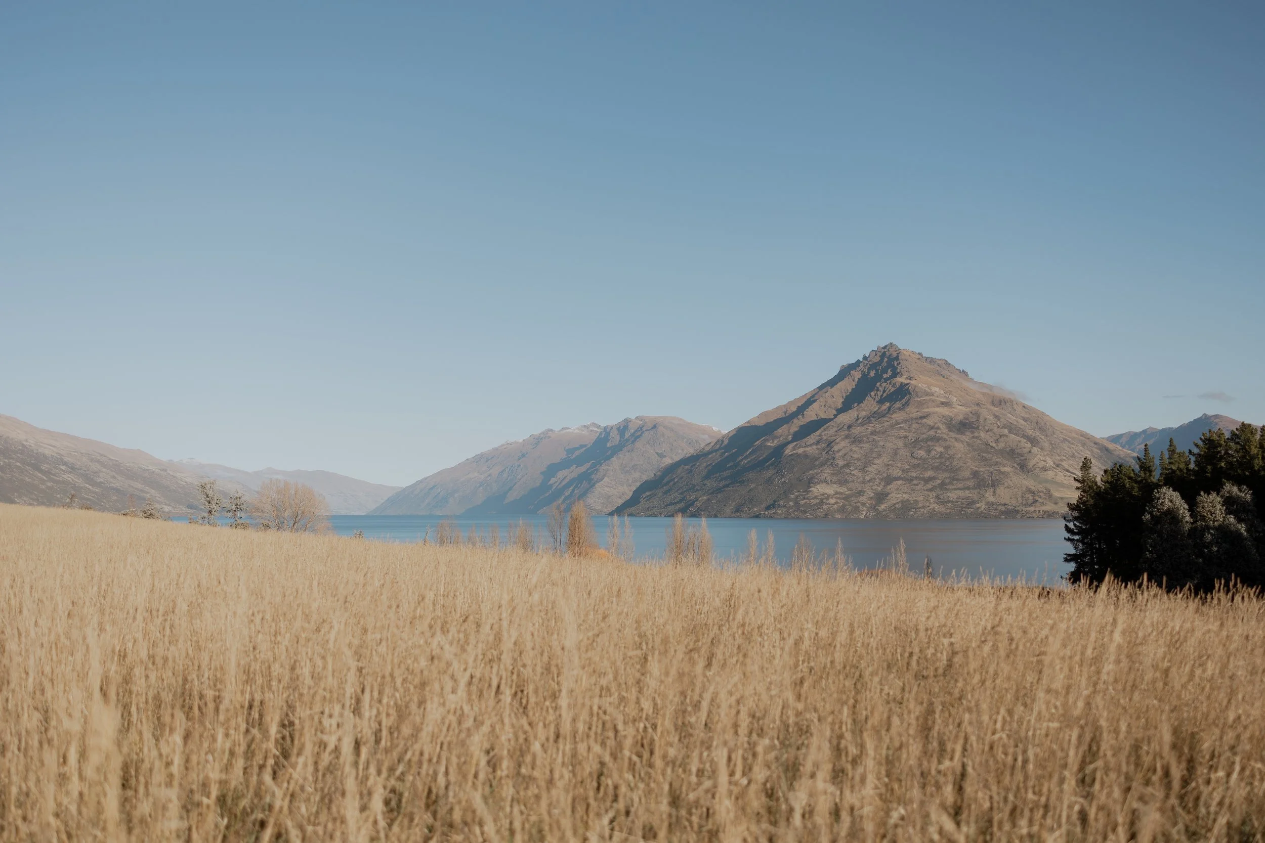 The view over Lake Wakatipu home of Otago Homes.