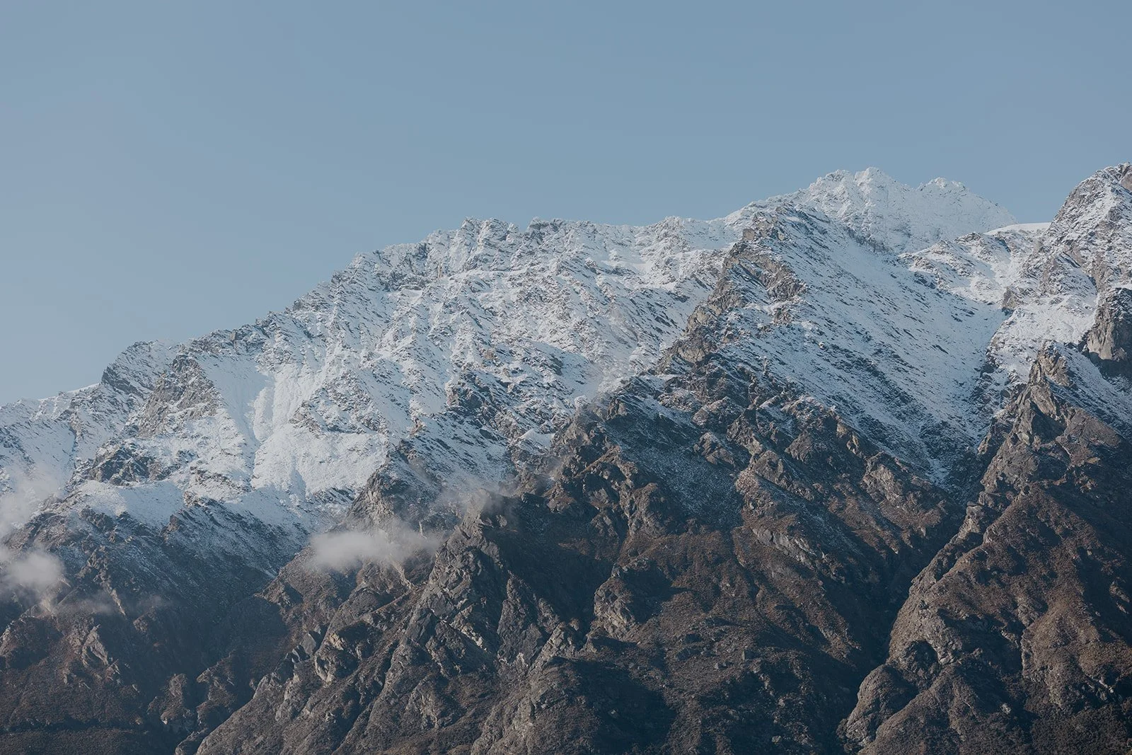 A view of the snow capped Queenstown mountains, home to Otago Homes.