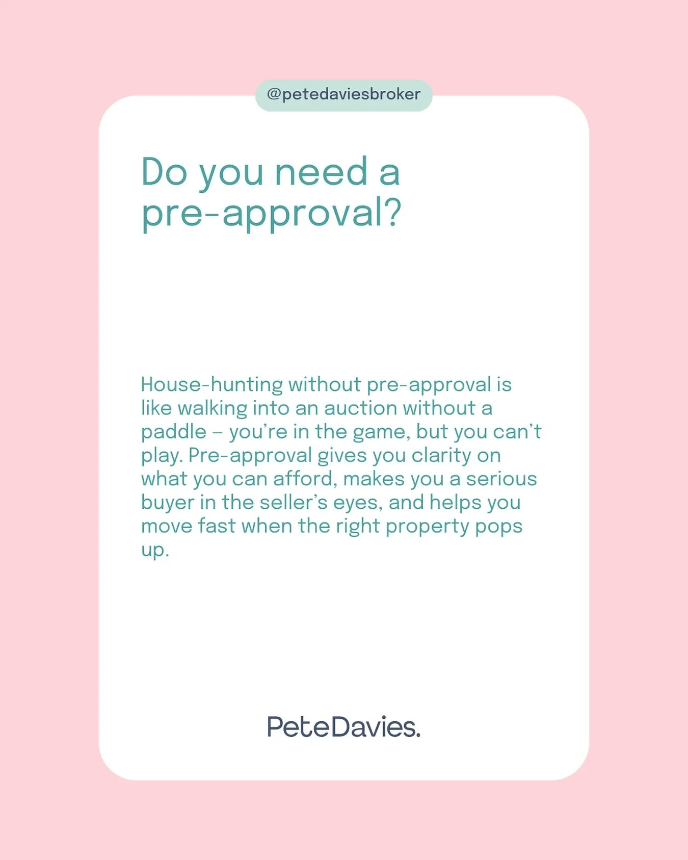 💡 &ldquo;Do I Really Need a Pre-Approval?&rdquo;

Short answer &mdash; YES. A pre-approval gives you clarity on your budget, confidence when making offers, and speed when it&rsquo;s time to sign on the dotted line.
But here&rsquo;s the catch&hellip;