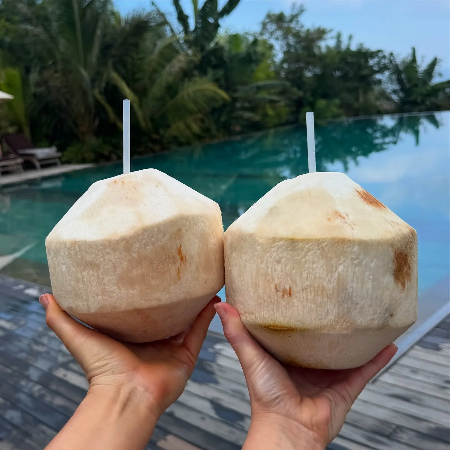 This could be you in October&hellip; coconut in hand, worries nowhere in sight. 🥥☀️