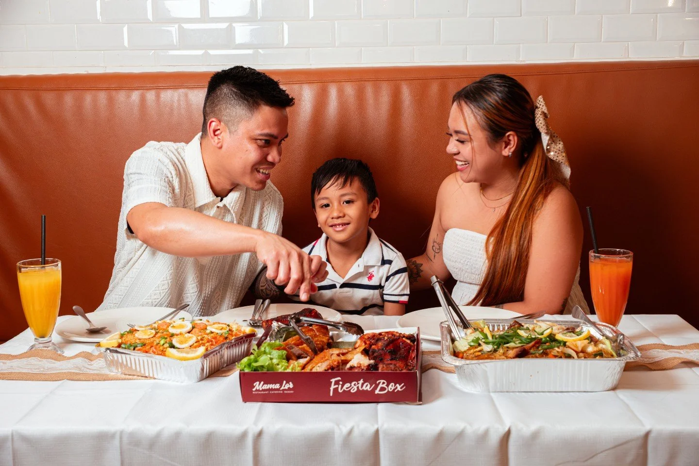 Feeding the whole table just got easy.

Mama Lor&rsquo;s Fiesta Box is loaded, ready, and built for sharing. From crispy lechon to smoky barbecue and all the Filipino favourites in between, this is how you turn any catch up into a full blown feast.

