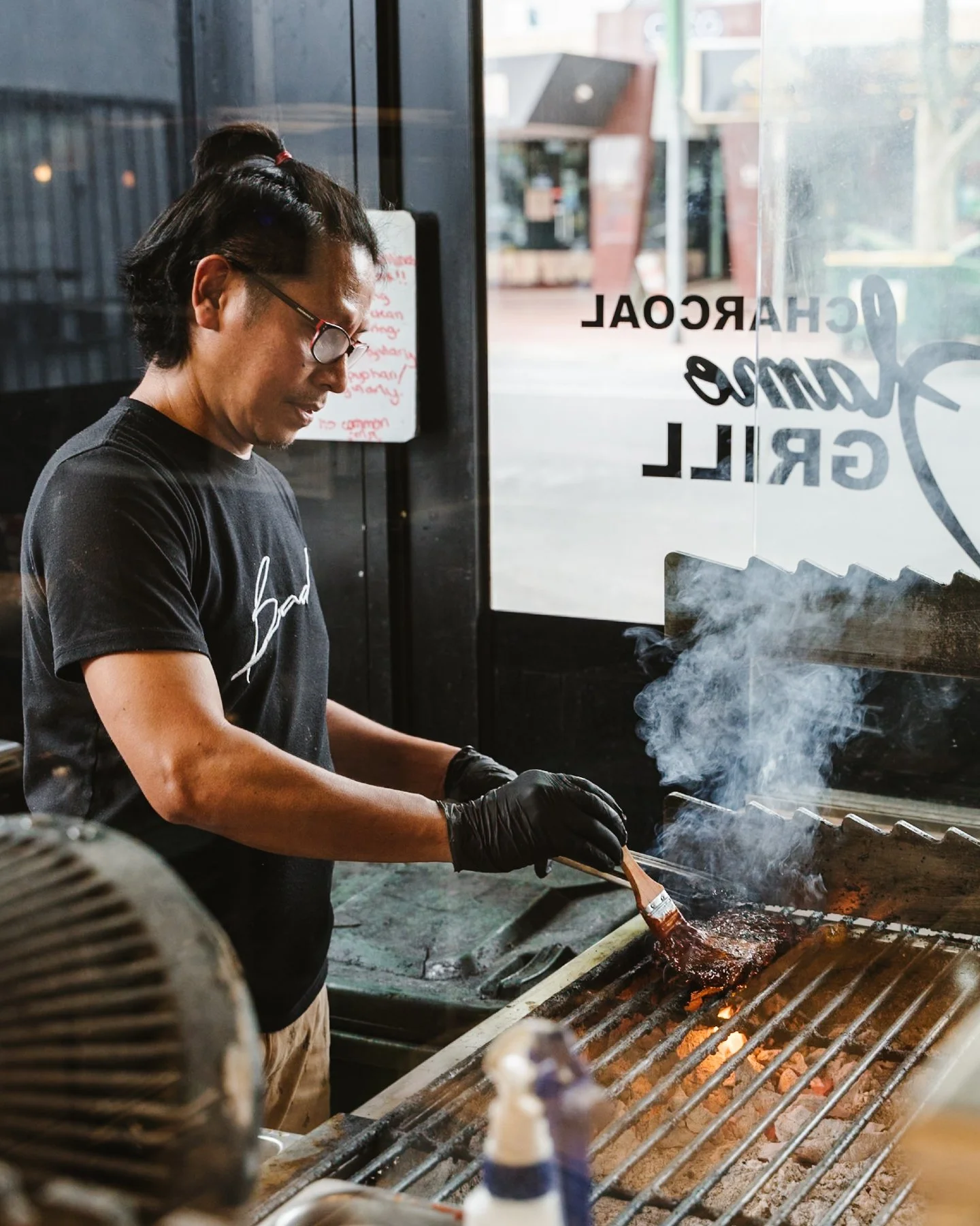 This is where the magic happens 🔥

Real charcoal. Real flame. Real hands behind every plate.

Every grilled dish at Mama Lor goes through this, slow, smoky, the way it's meant to be.

Come taste what charcoal does best. Link in bio to book your tabl