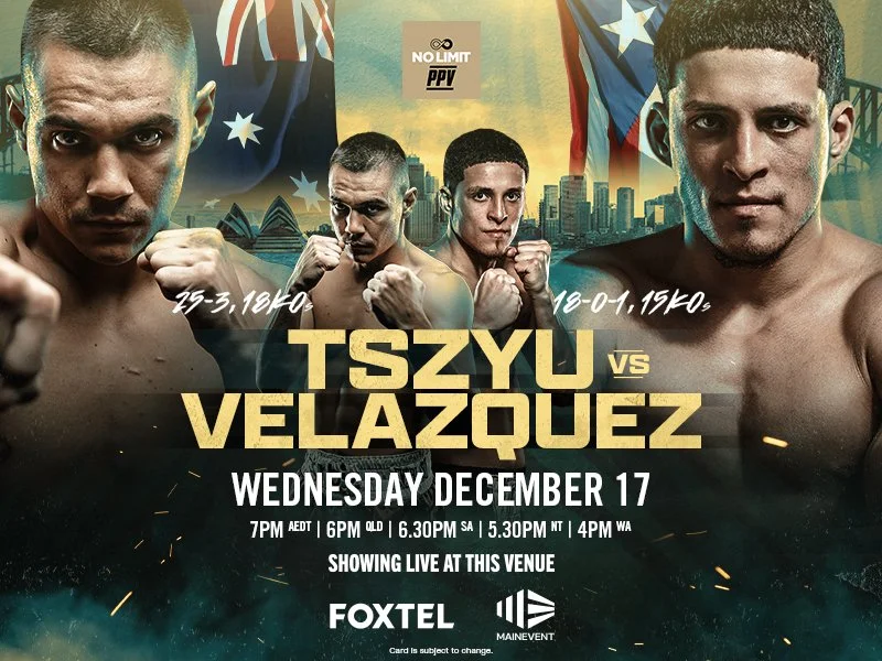 Tim Tszyu v Anthony Velazquez