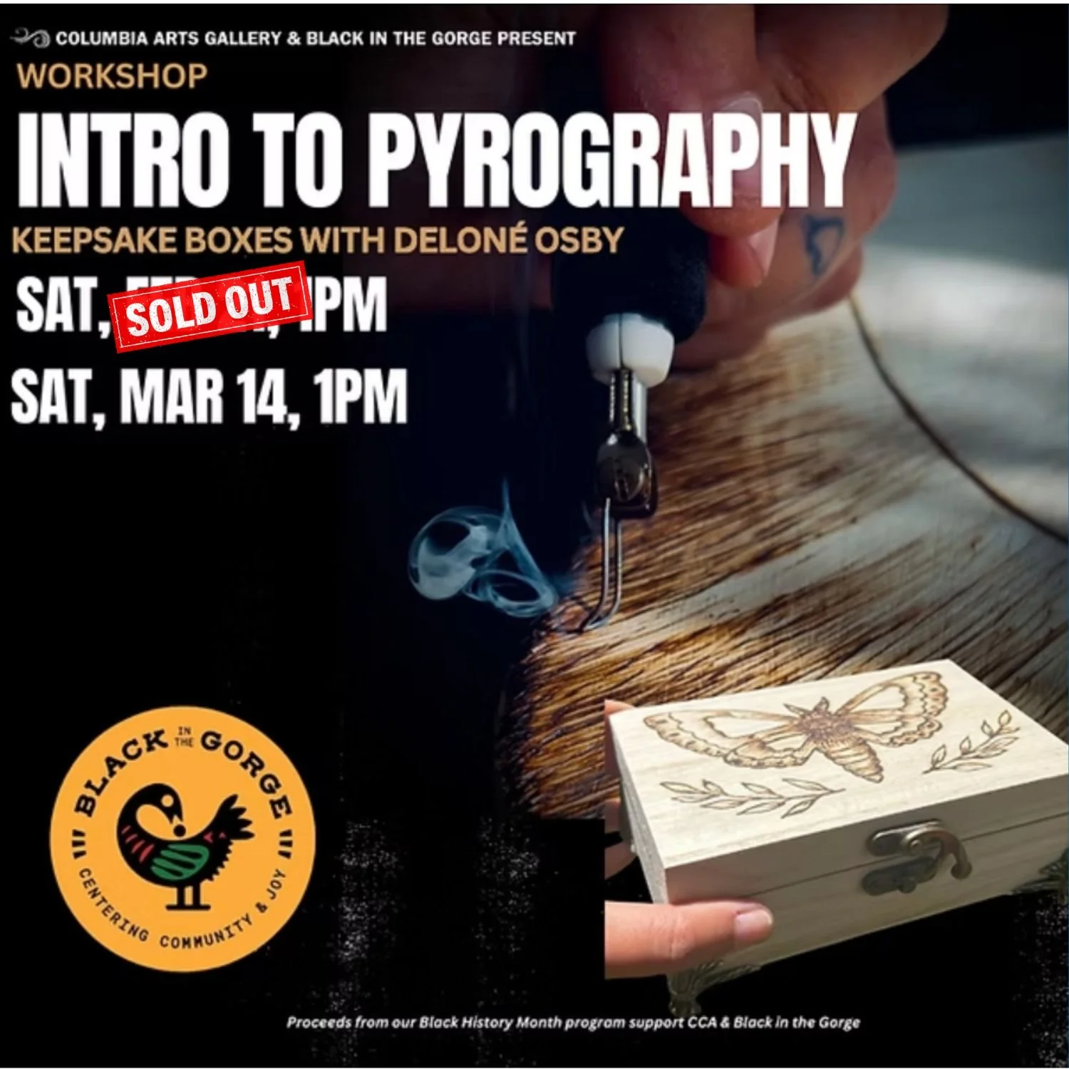 Intro to Pyrography: Keepsake Boxes