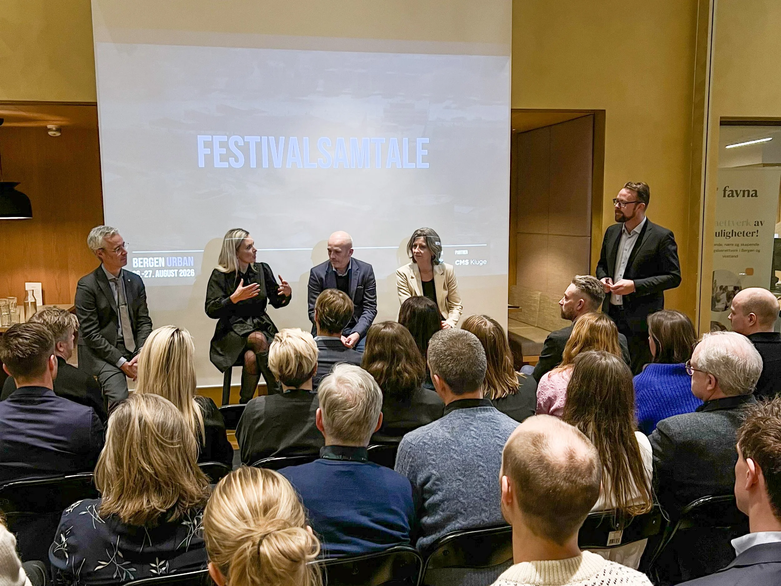 Godt oppmøte og stort engasjement på kick-off for Bergen Urban 2026&nbsp;