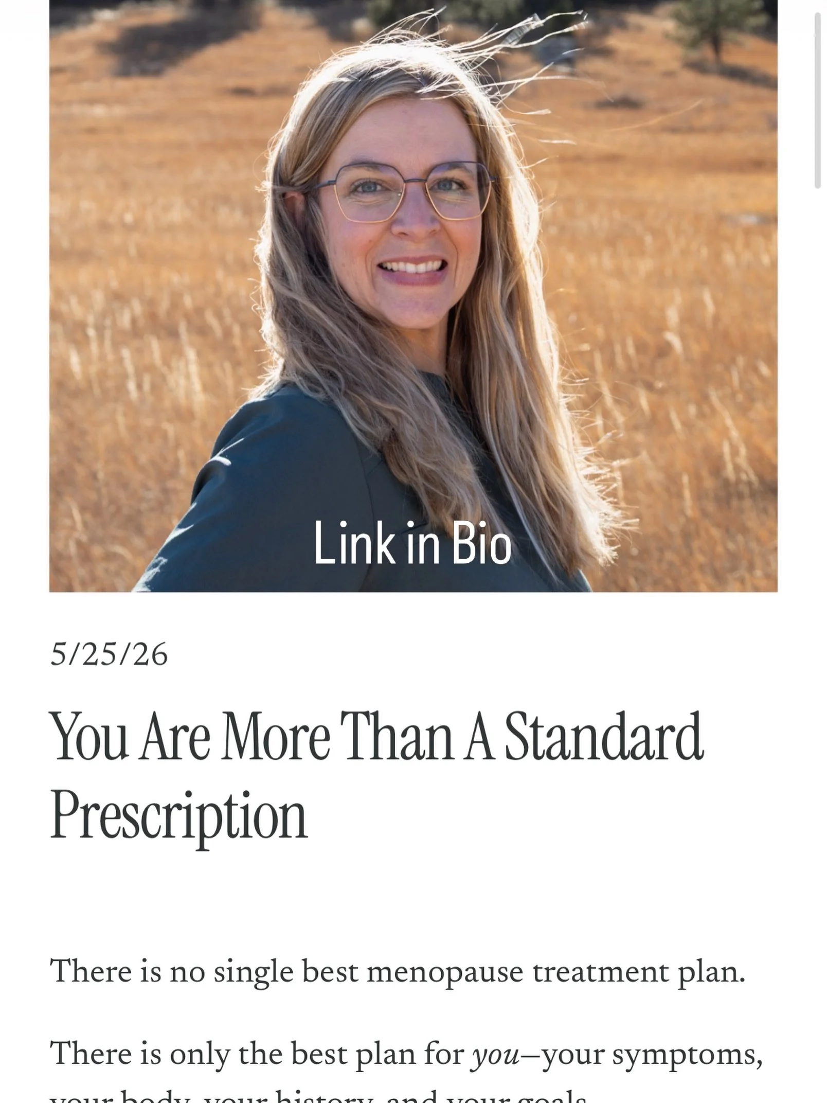 New blog post just dropped. ✨

I broke down the most common treatment pass, so you can see what actually fits your body your symptoms in your life. 

Link in Bio/comments