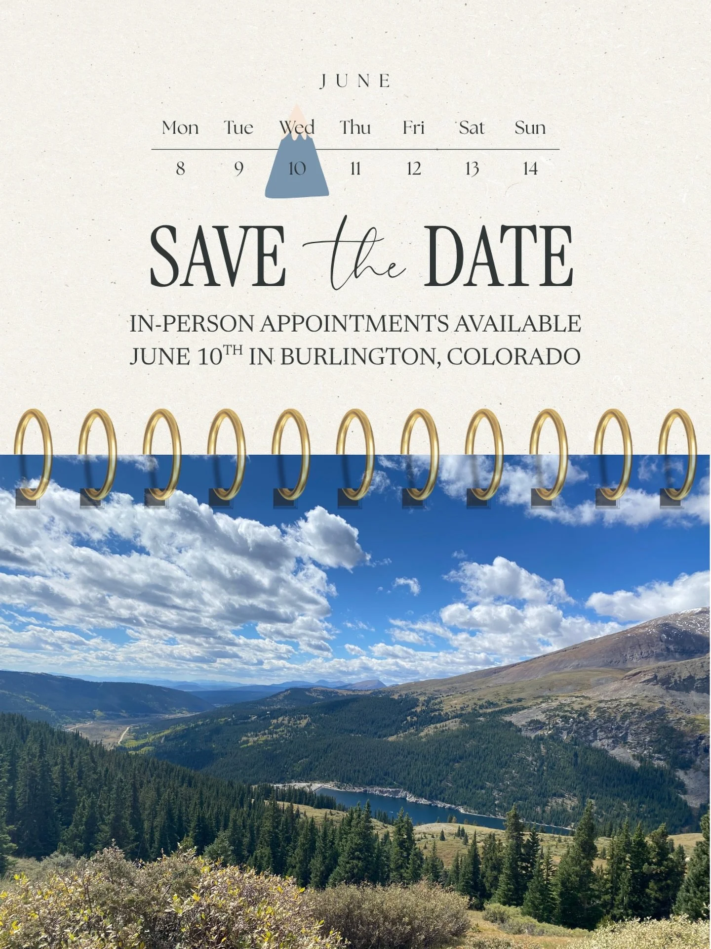 ✨ IN-PERSON APPOINTMENTS AVAILABLE ✨

I&rsquo;ll be in Burlington, Colorado on Tuesday, June 10th from 8 a.m. &ndash; 12 p.m. seeing patients in person 🤍

If you&rsquo;ve been struggling with symptoms like fatigue, weight changes, brain fog, mood sw