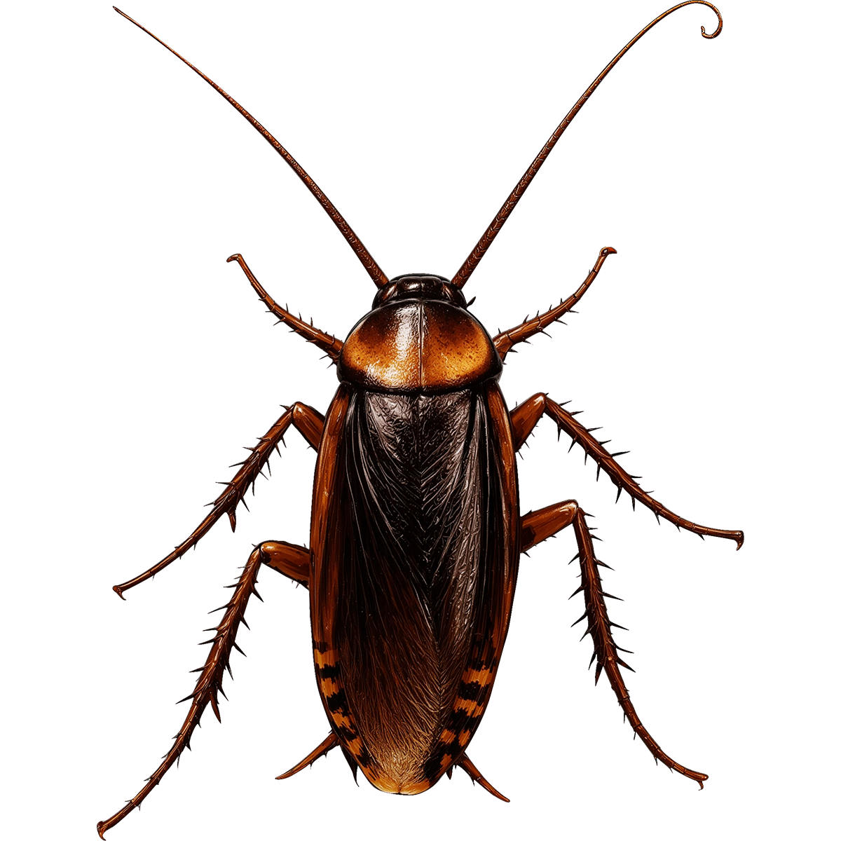 Nasty Roach 2” Clear Vinyl Sticker (3 For $6.00)