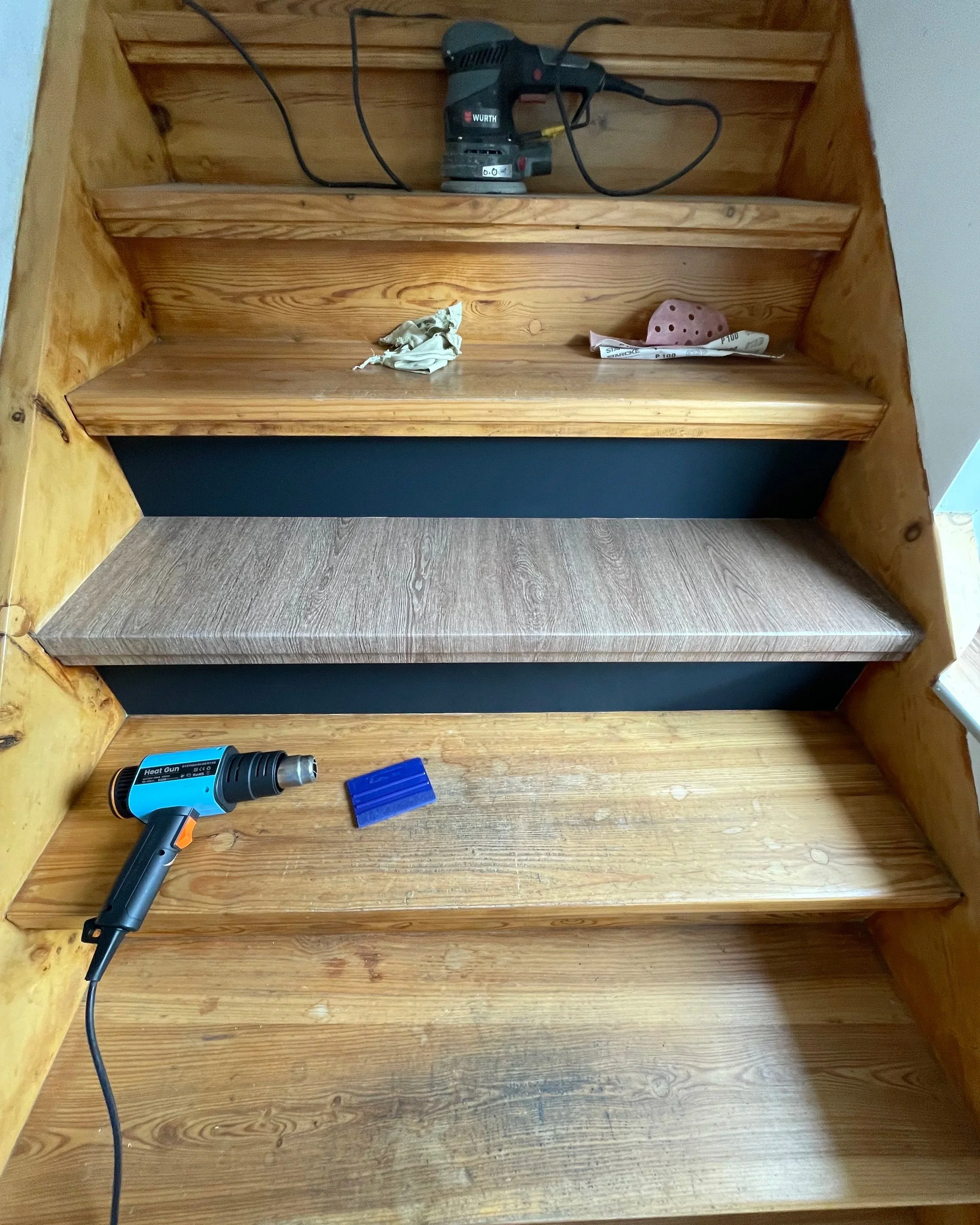 Treppe mit neuem Design - Teststufe