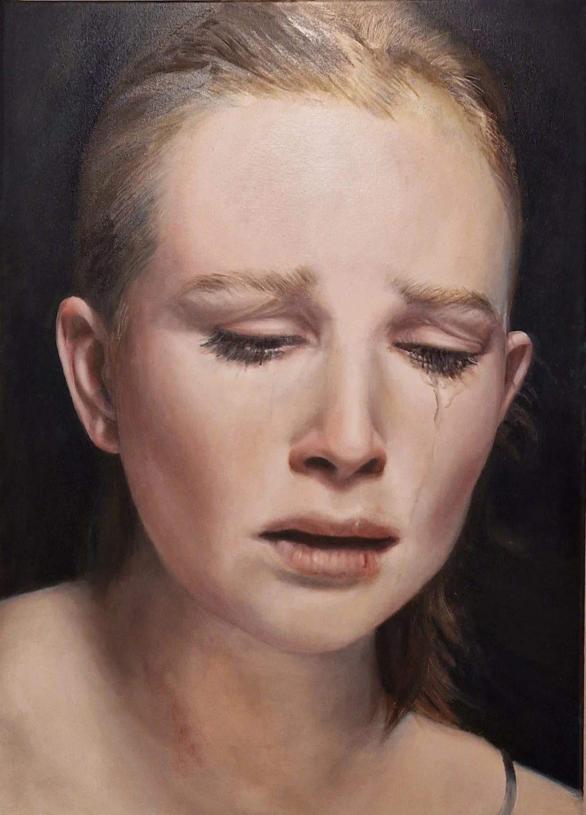 Sad 2 • 2023 • 50x70 • Öl / Leinwand