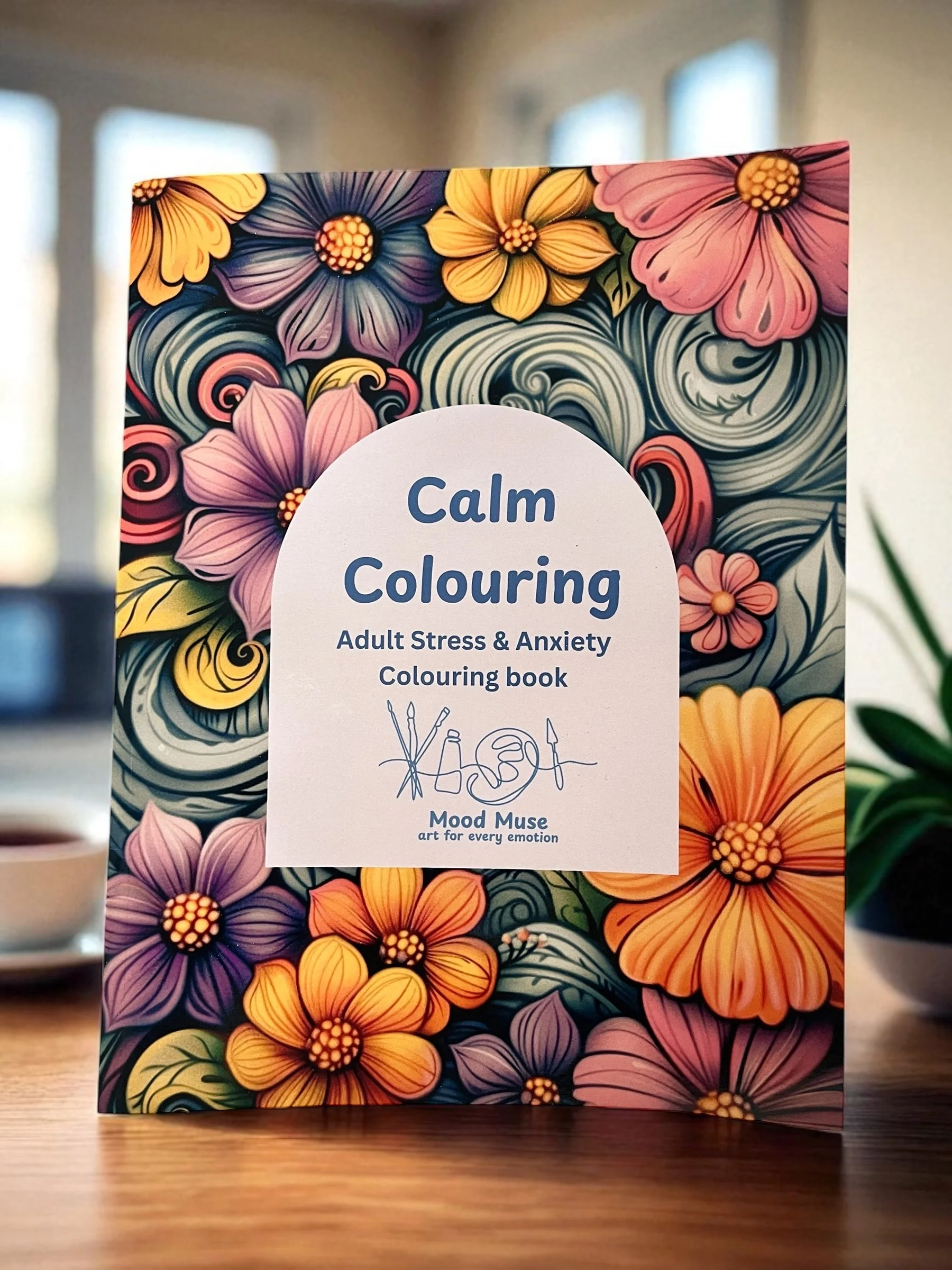 Calm Colouring: Anxiety & Stress Relief