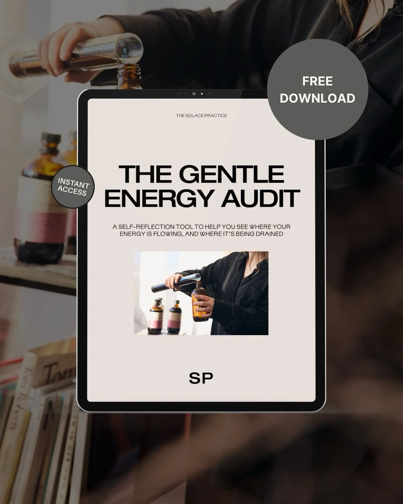 Feeling tired but can’t quite put your finger on why?
Sometimes it’s not just the big things that drain us, it’s the quiet leaks in our day-to-day.
The Gentle Energy Audit is a FREE 1 page reflection tool to help you notice what t