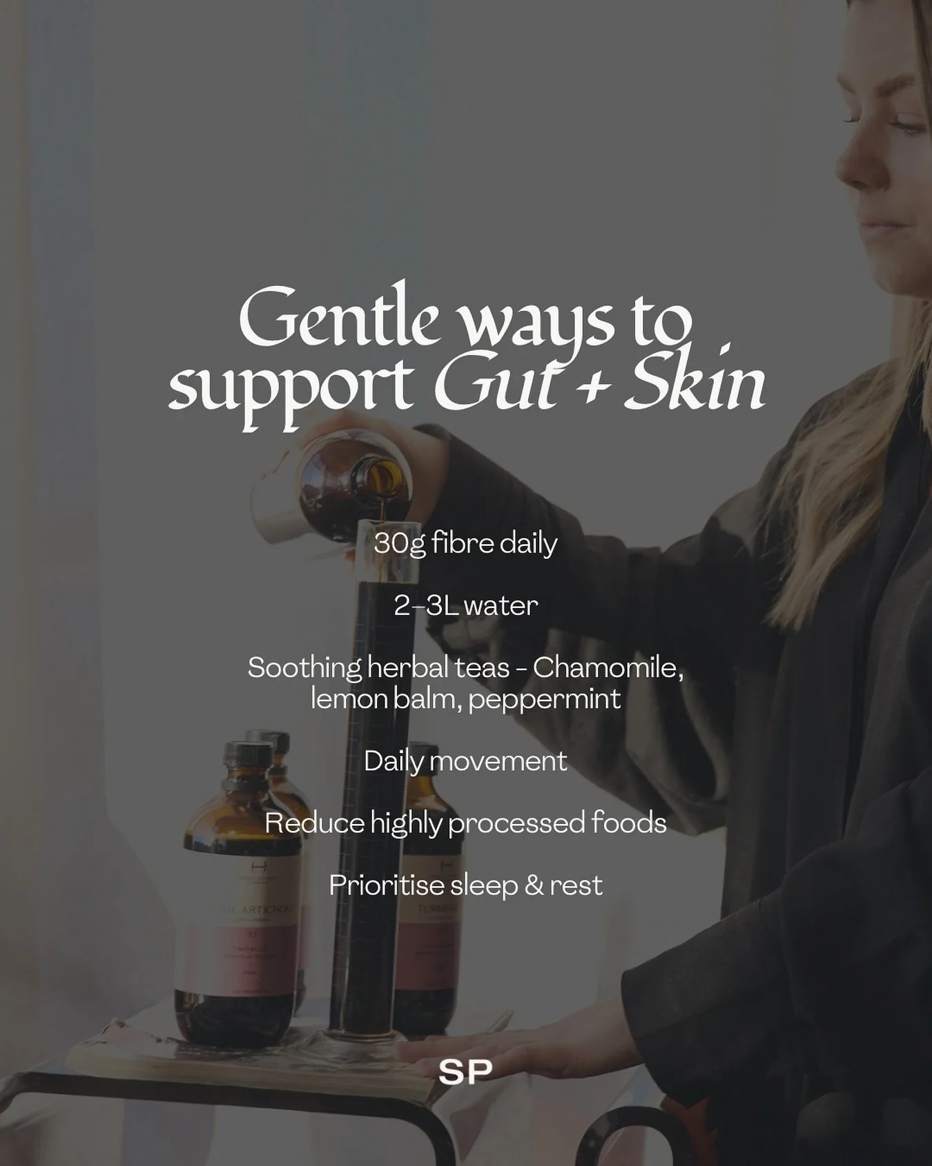 Simple tips to include daily if you’re wanting to support your skin + gut health 🫐🥑🍒