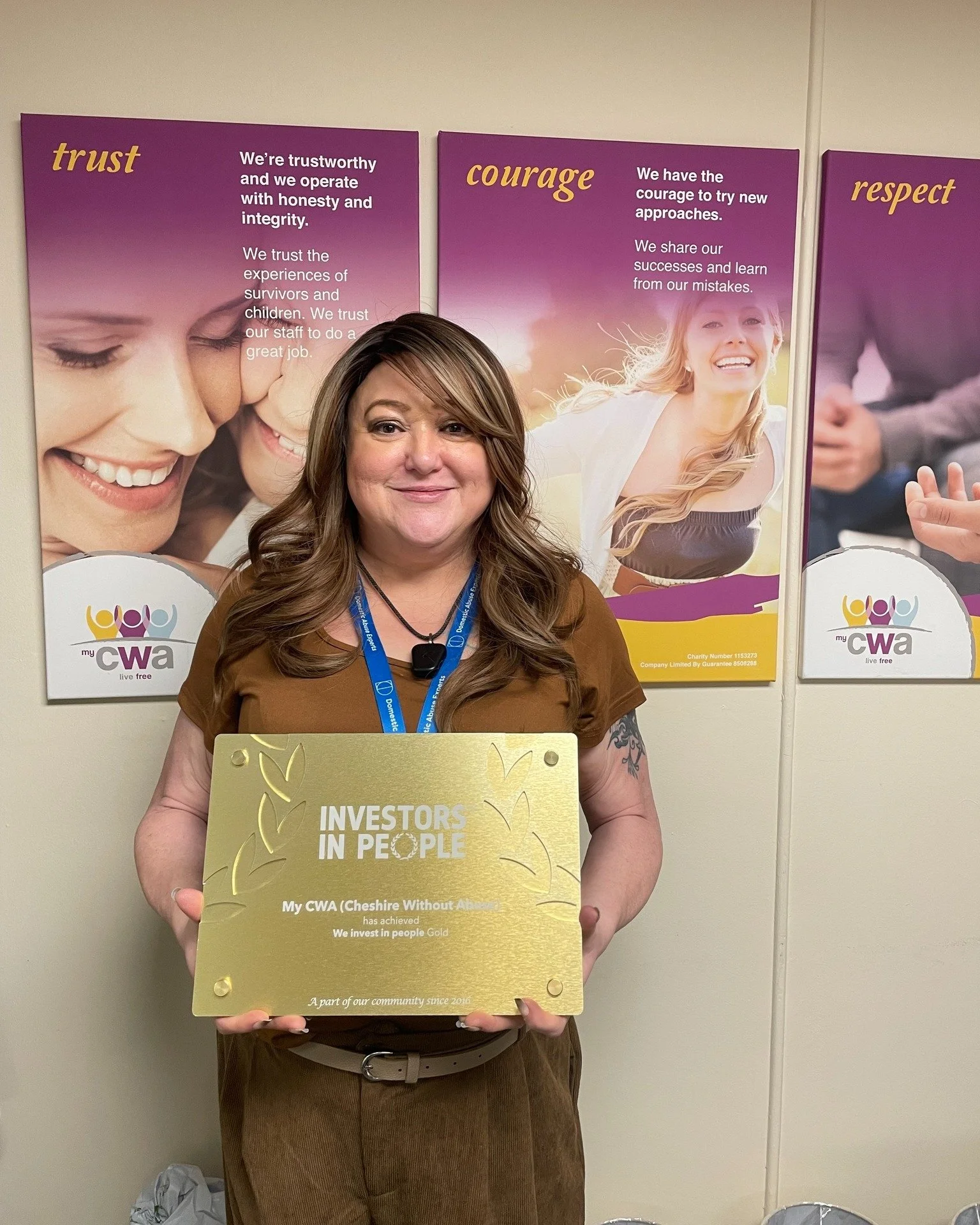 🏆 Investors in People Gold Award 🏆
We&rsquo;re thrilled to share that MyCWA has been awarded the @investorsinpeople Gold Award.
 
Investors in People is an internationally recognised accreditation that supports organisations to lead, support and de
