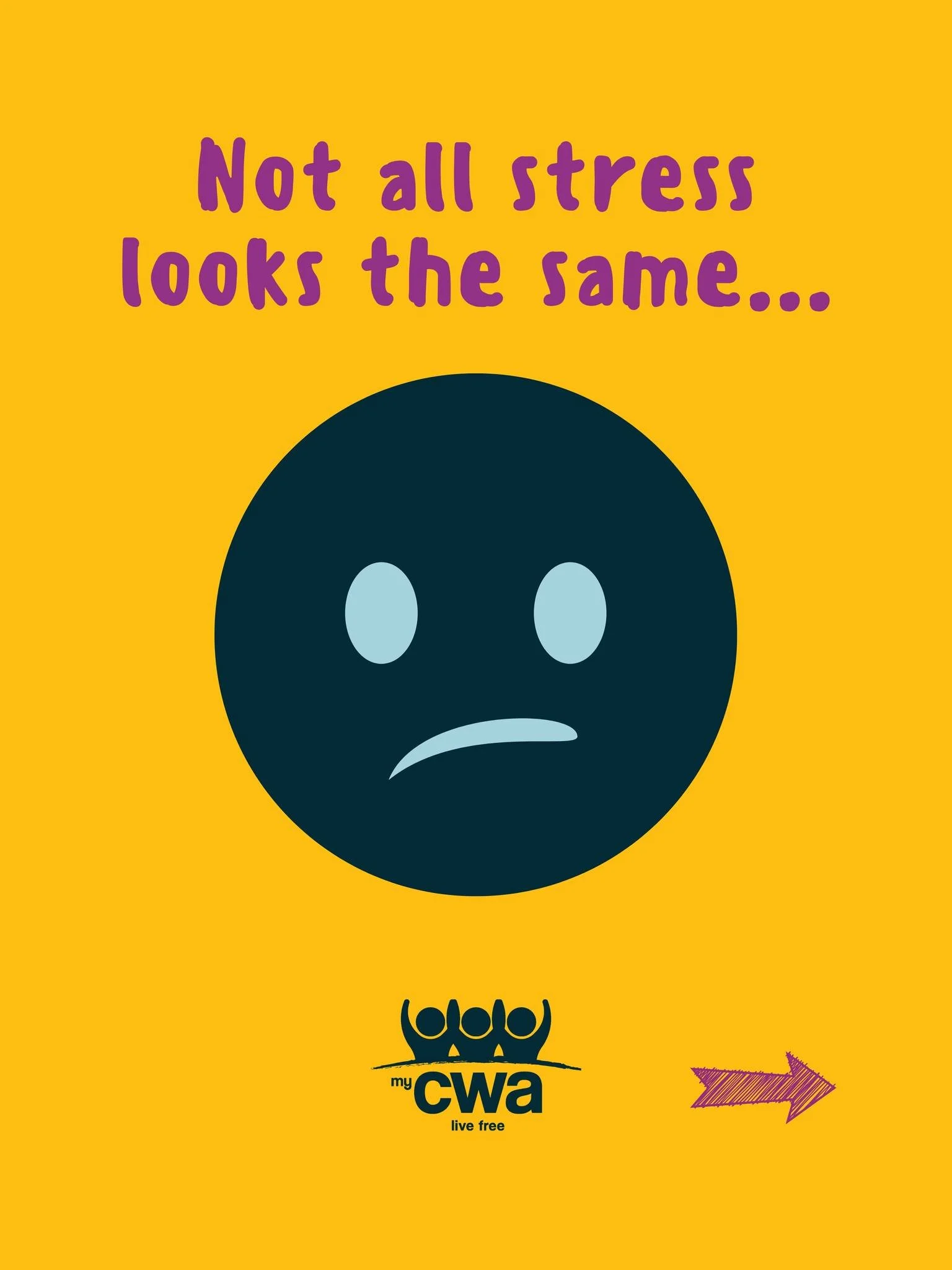 Not all stress looks the same. 👇

For some people, it&rsquo;s work, finances, or day-to-day pressure.

For others, it&rsquo;s living in a constant state of alert and fear. Watching what you say. Managing someone else&rsquo;s moods. Trying to keep th