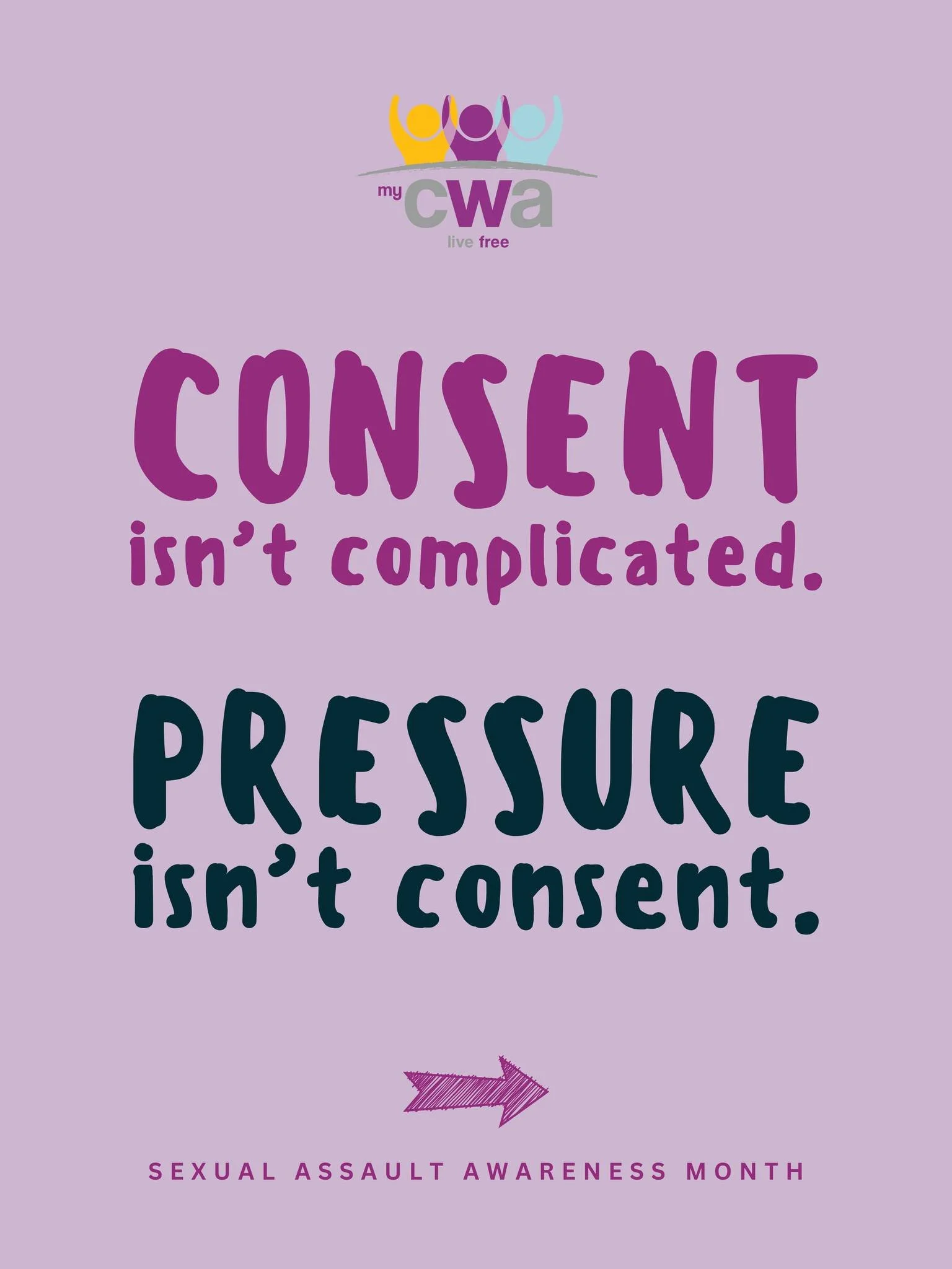 Just because you didn&rsquo;t say no, doesn&rsquo;t mean you said yes. ❌

If someone pressures you into sex, touches you when you don&rsquo;t want them to, or makes you feel like you &ldquo;owe&rdquo; them something - that&rsquo;s not okay.

Sexual a
