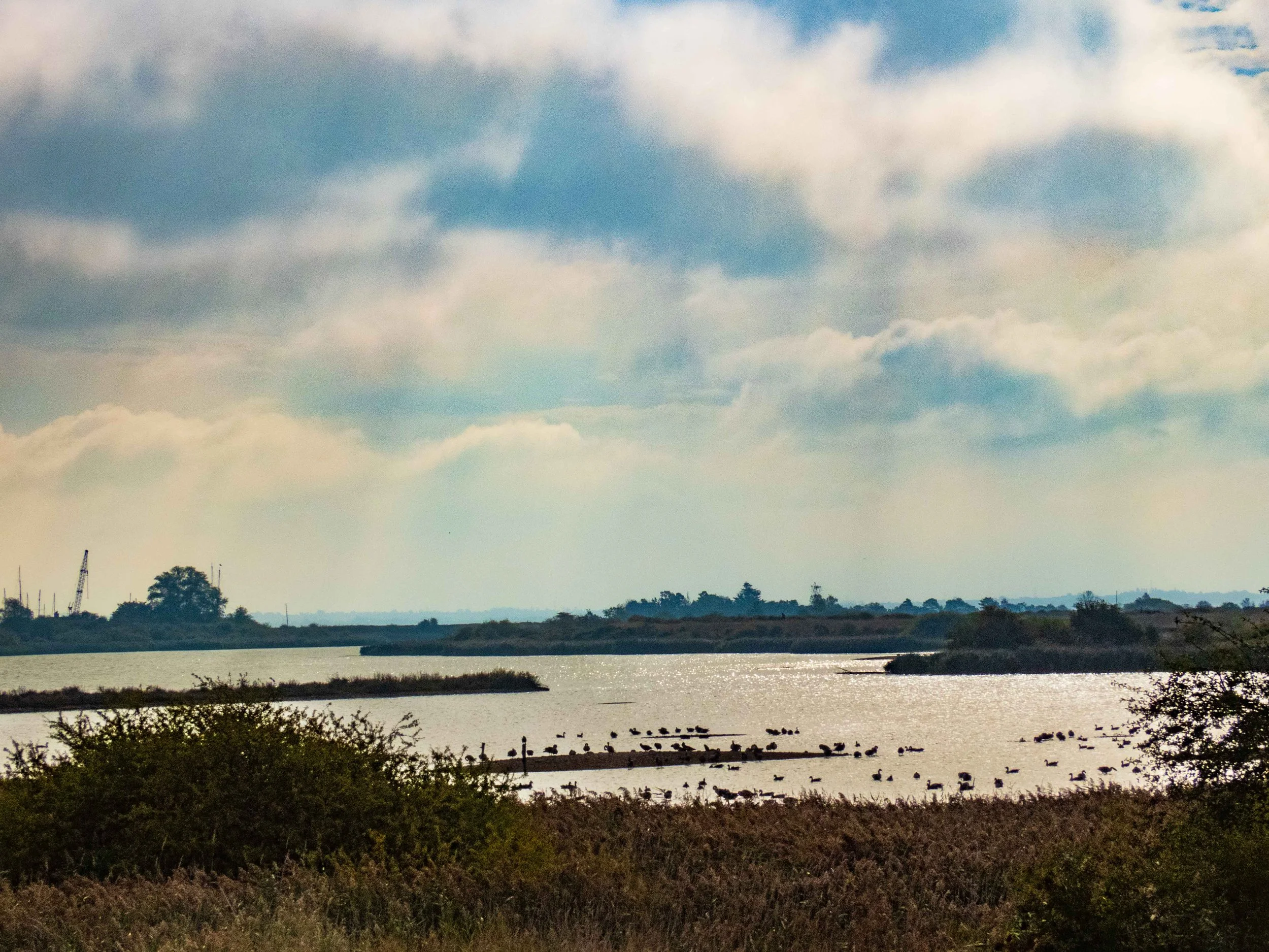 Heybridge gravel pit lake