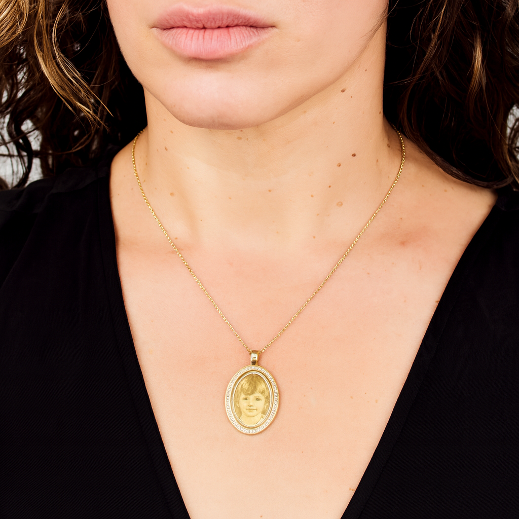 Personalised Gold Necklace