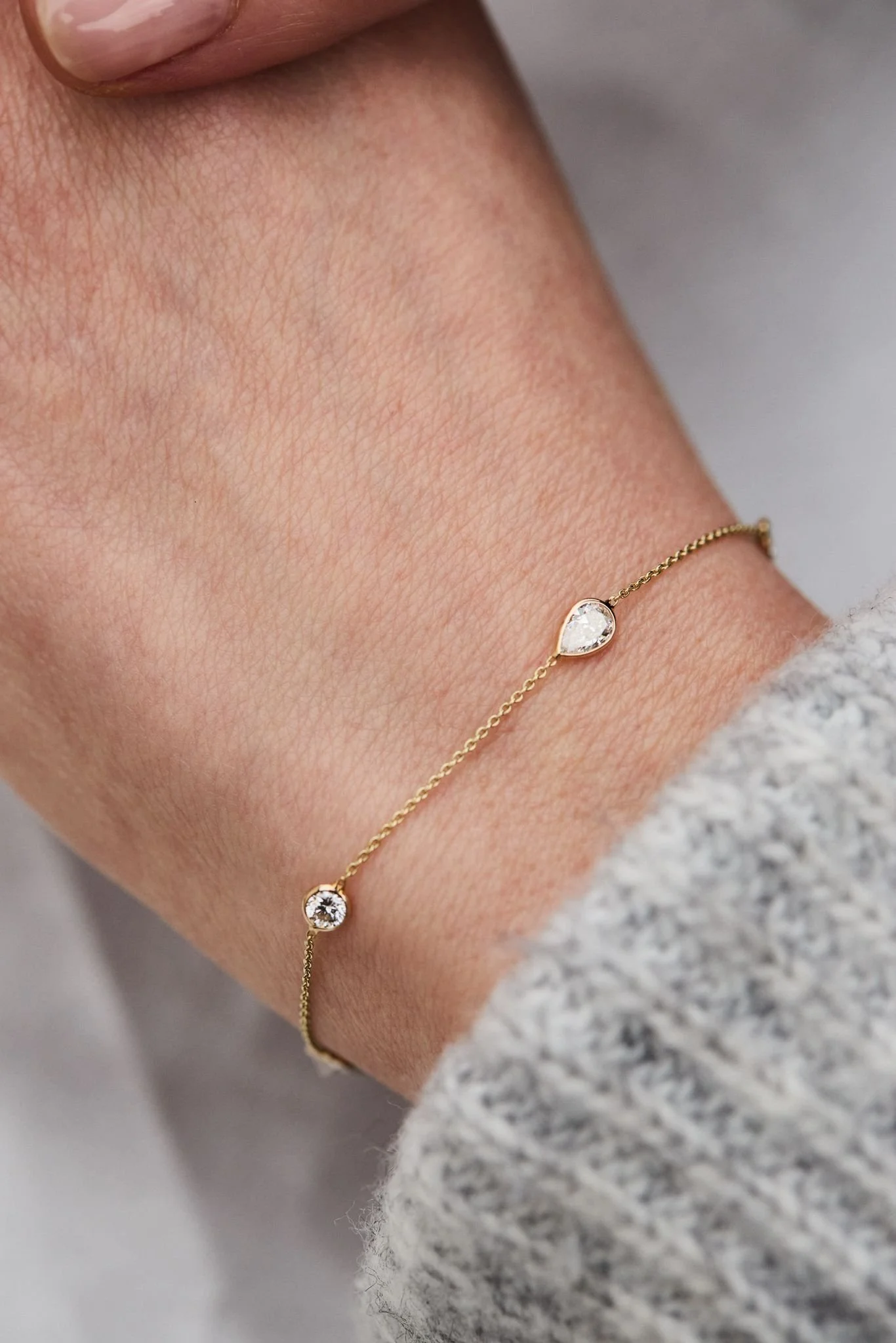 Marquise Diamond Bracelet