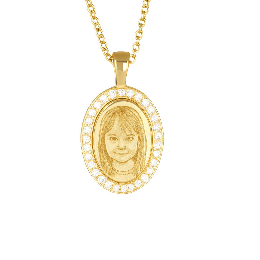Personalised Gold Necklace