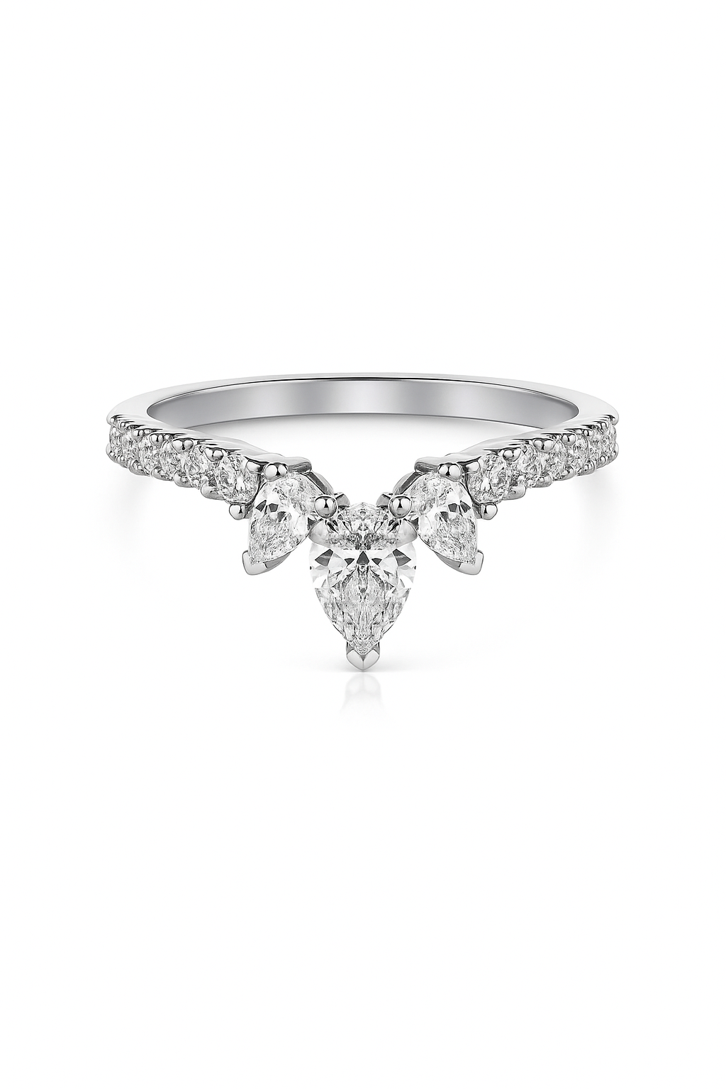 Diamond Fitted Wedding Band