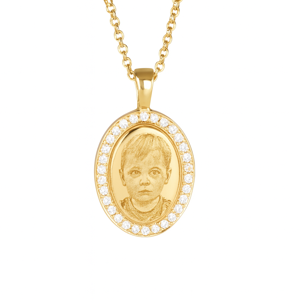 Personalised Gold Necklace