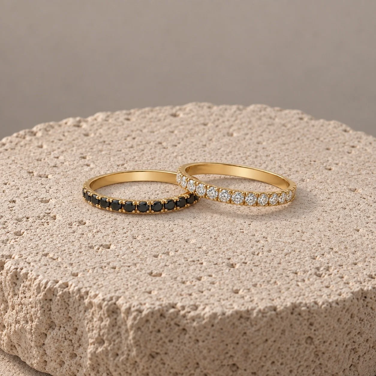 Matching Diamond Wedding Rings