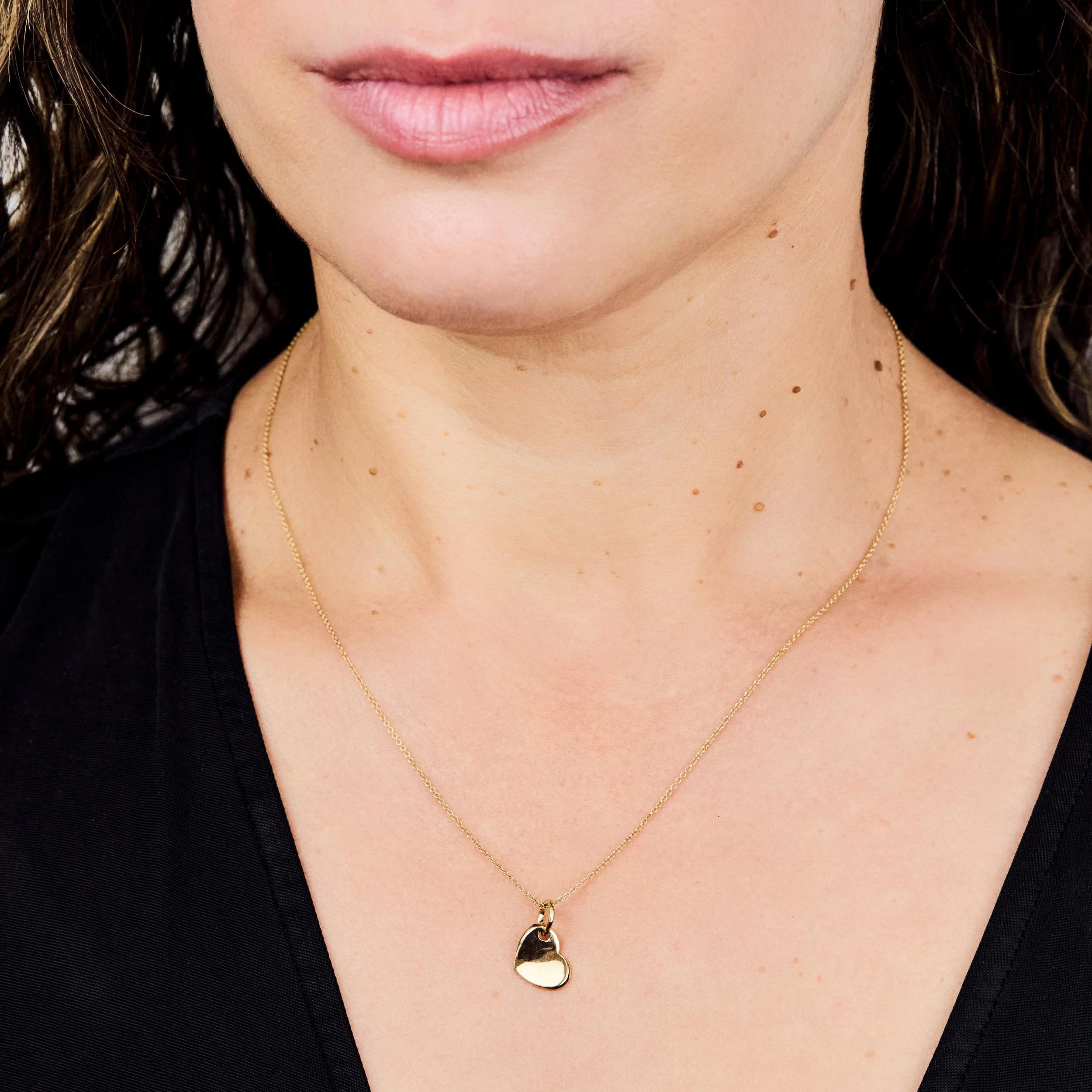 Gold Heart Necklace