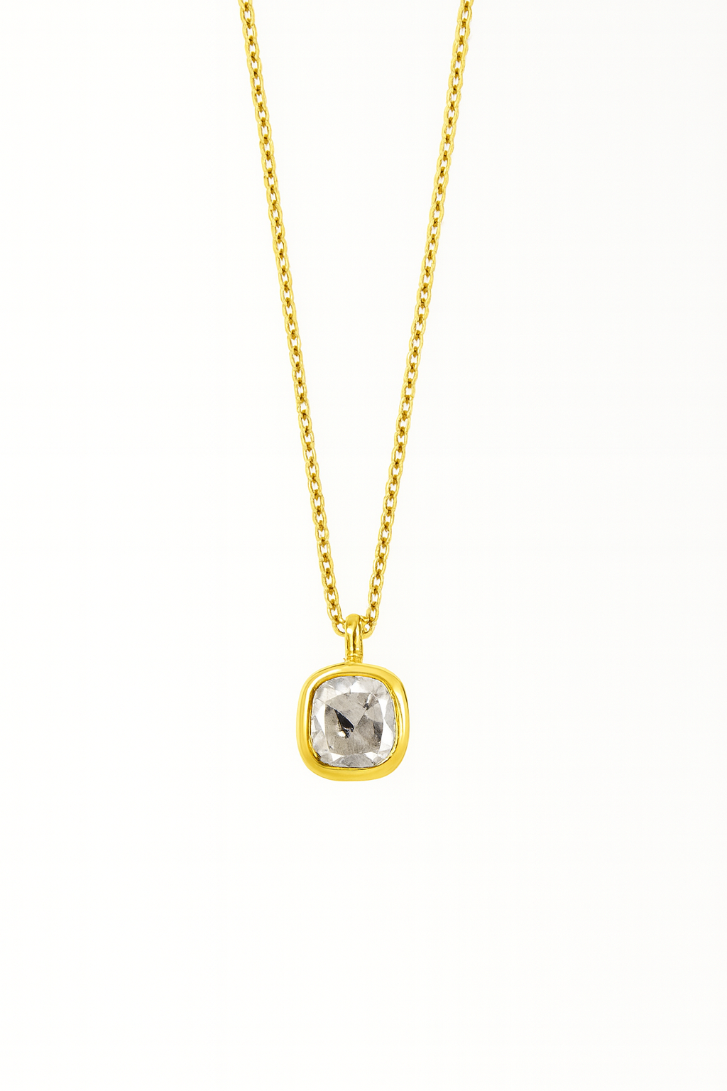 Diamond Necklace Gold -Alternative gemstones