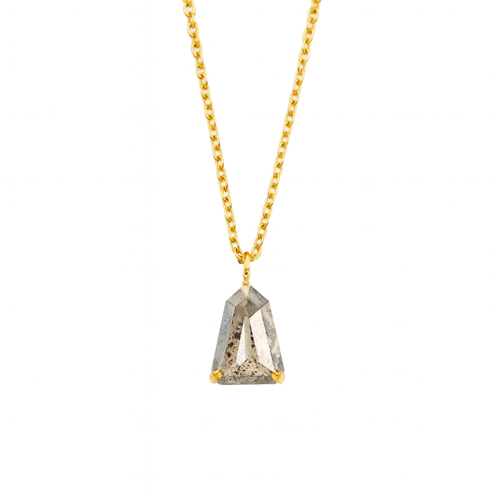 Triangle Gem Stone Necklace