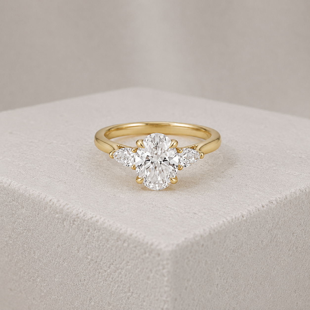 Oval Diamond Bespoke Hatton Gaden