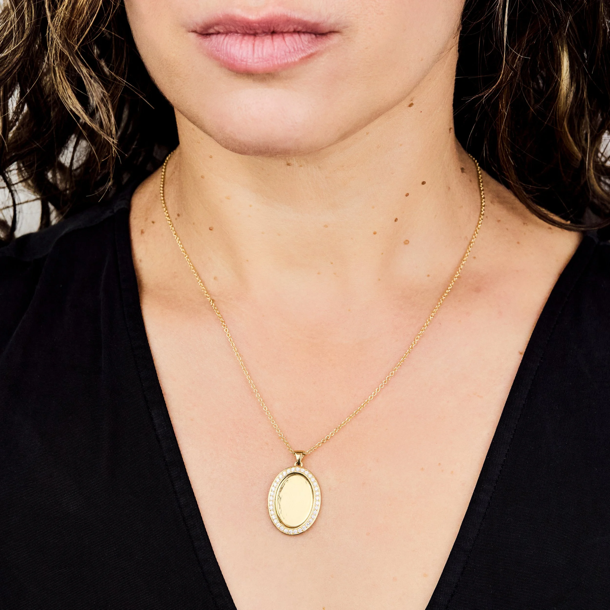 Personalised Gold Necklace