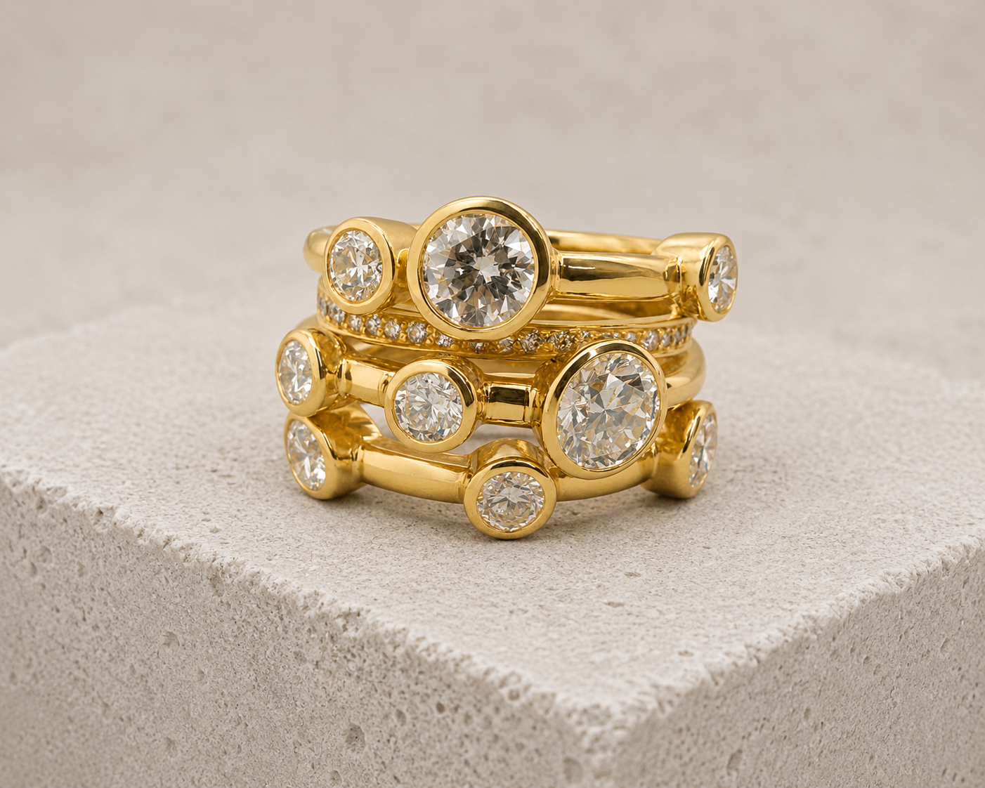 Boodles-Inspired Diamond Bubble Ring